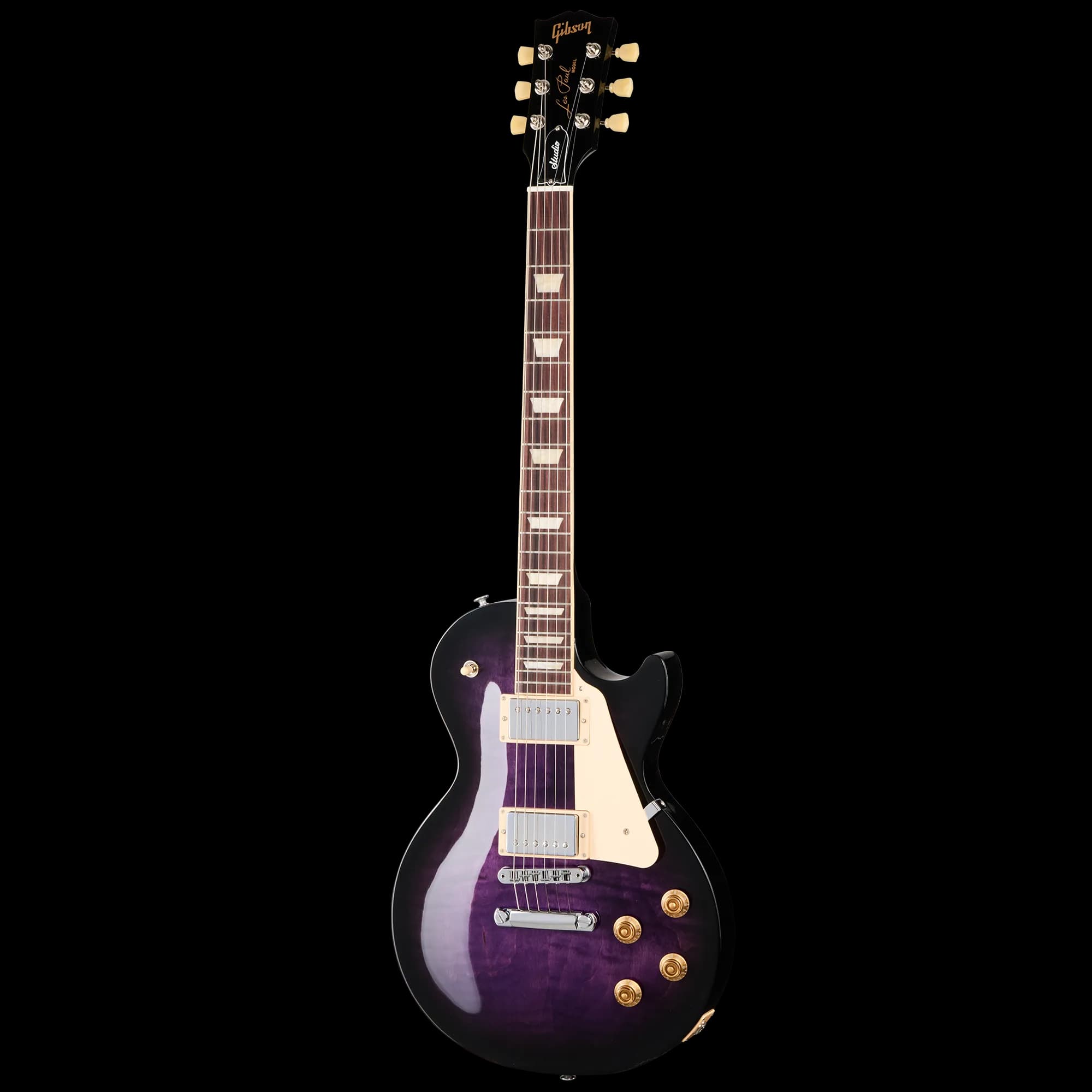 Gibson Les Paul Studio Figured Top, Dark Purple Burst, Exclusive — photo 2