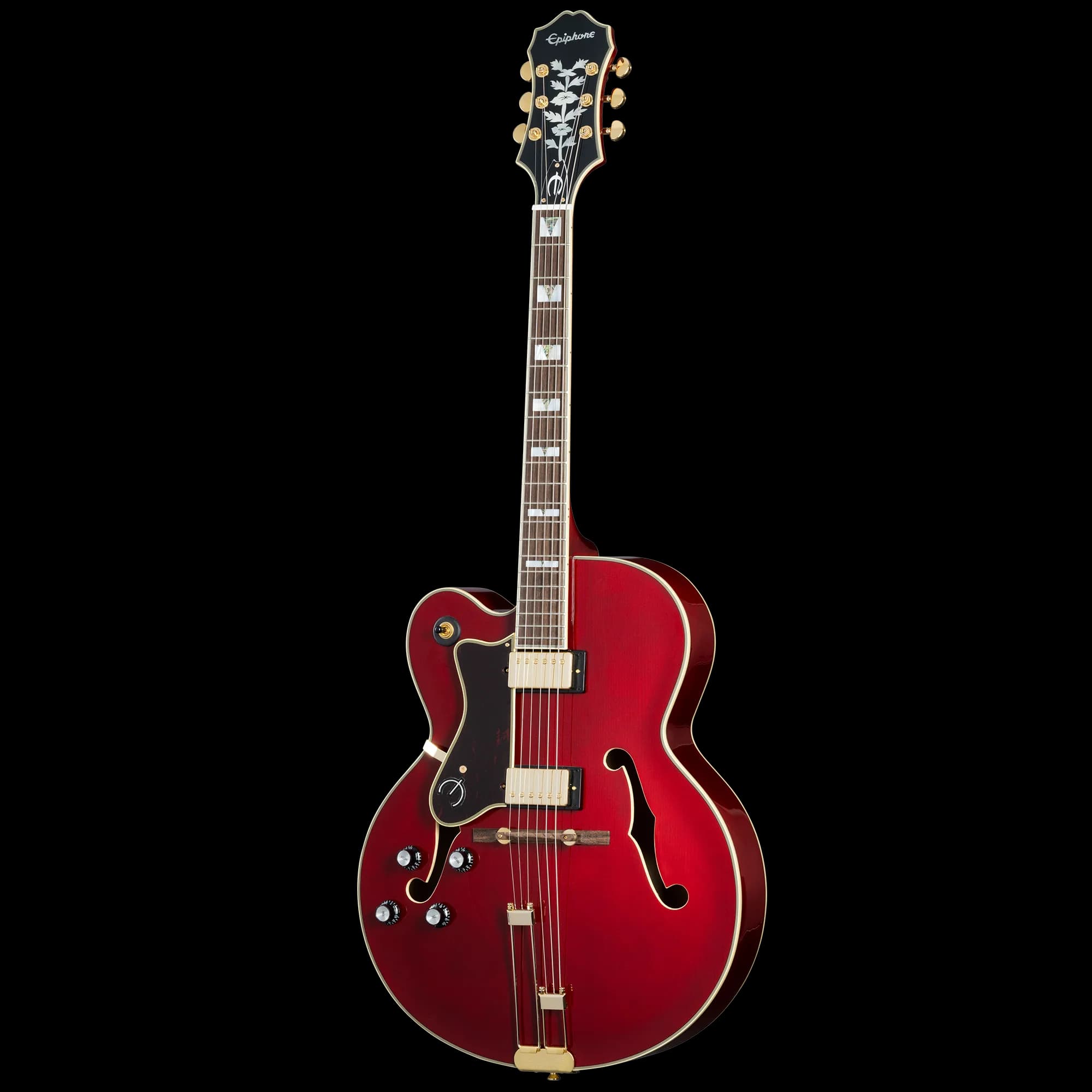 Epiphone Broadway, Left-Handed, Wine Red — photo 3