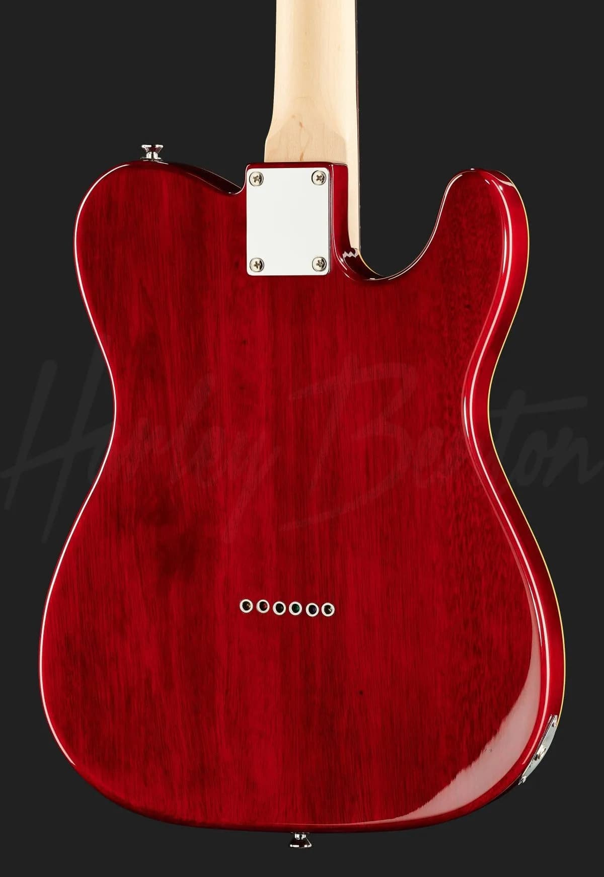 Harley Benton TE-90QM LH Trans Red — photo 5