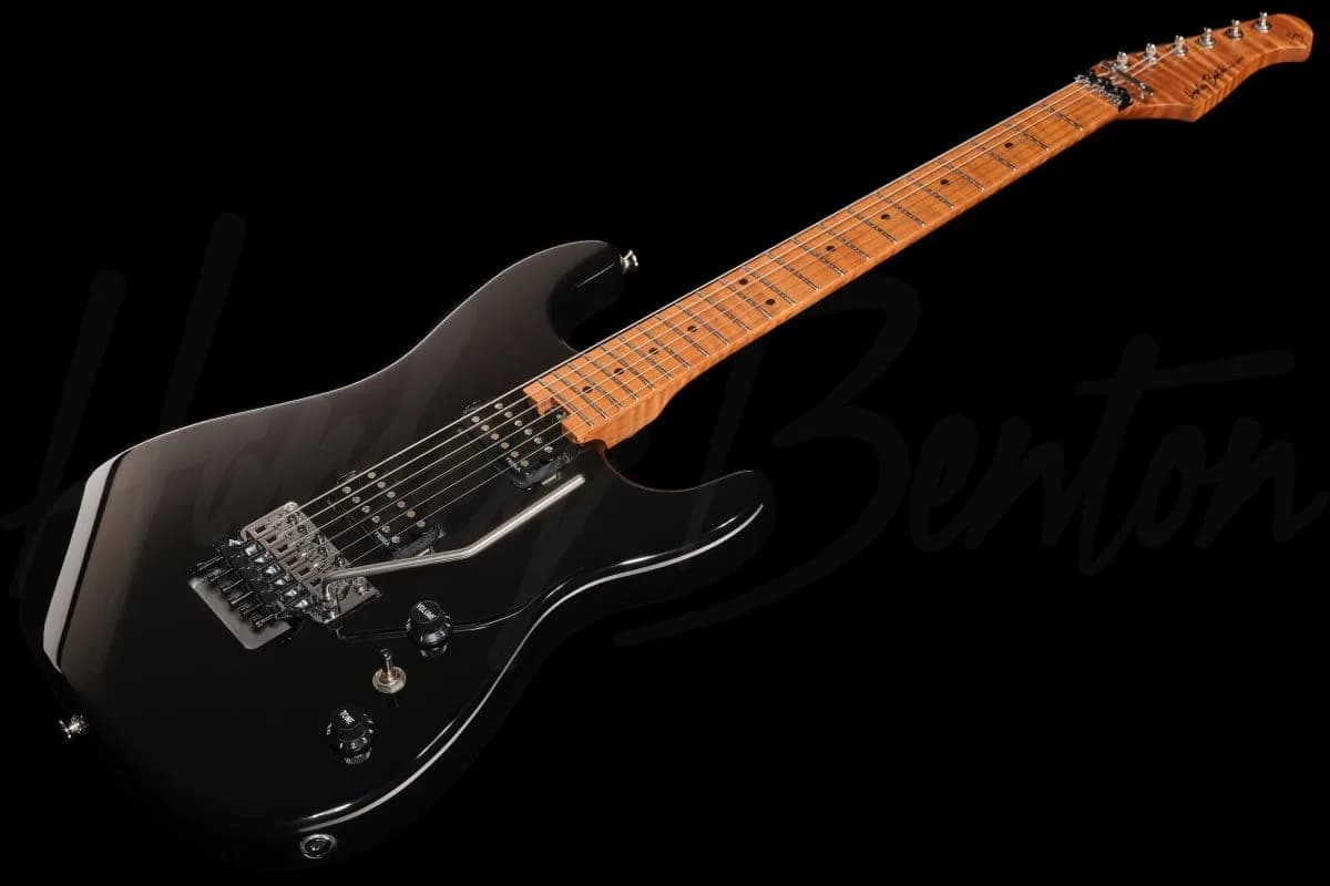 Harley Benton ST-80FR MN HH Black — photo 8