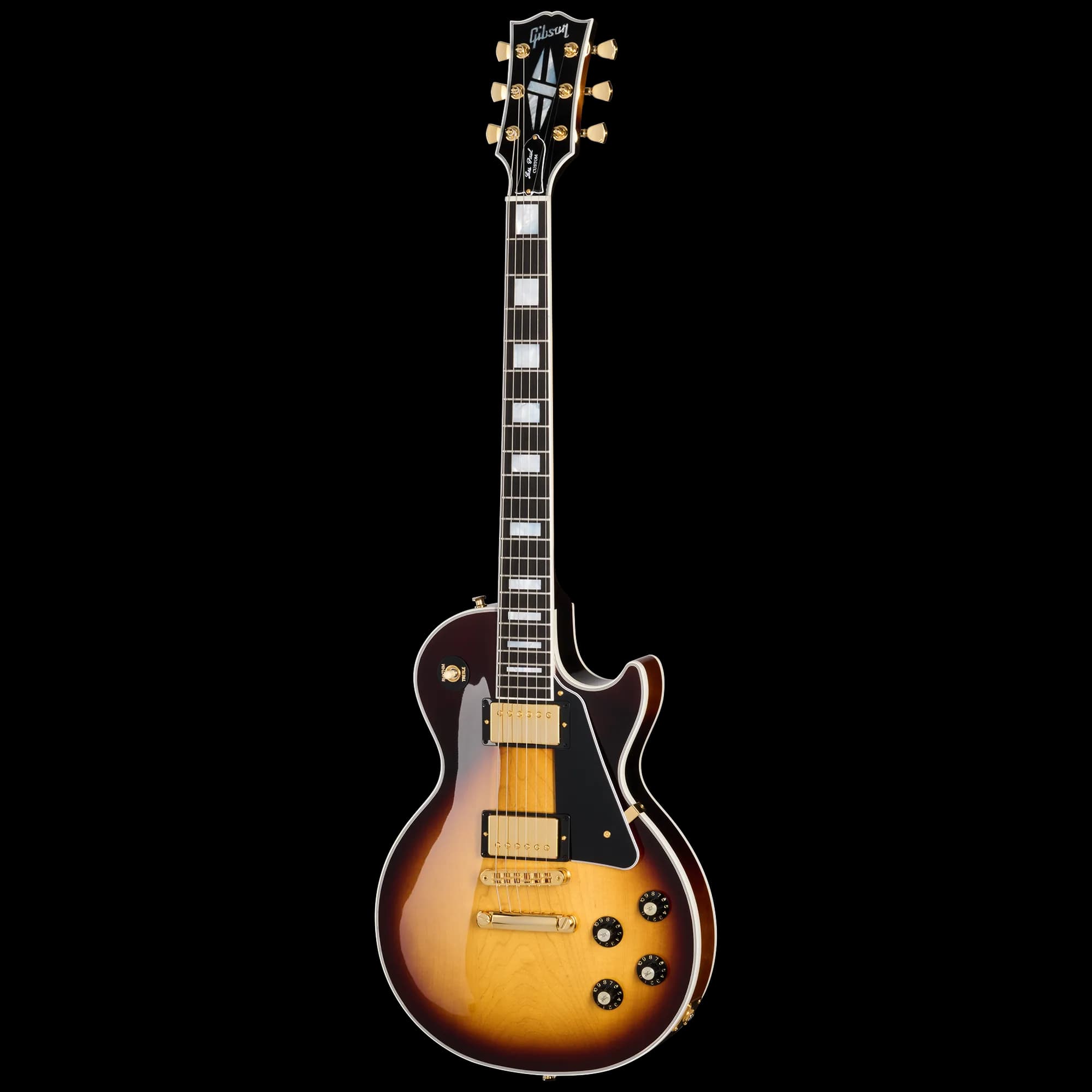 Gibson Les Paul Custom 70s, Tobacco Burst — photo 3