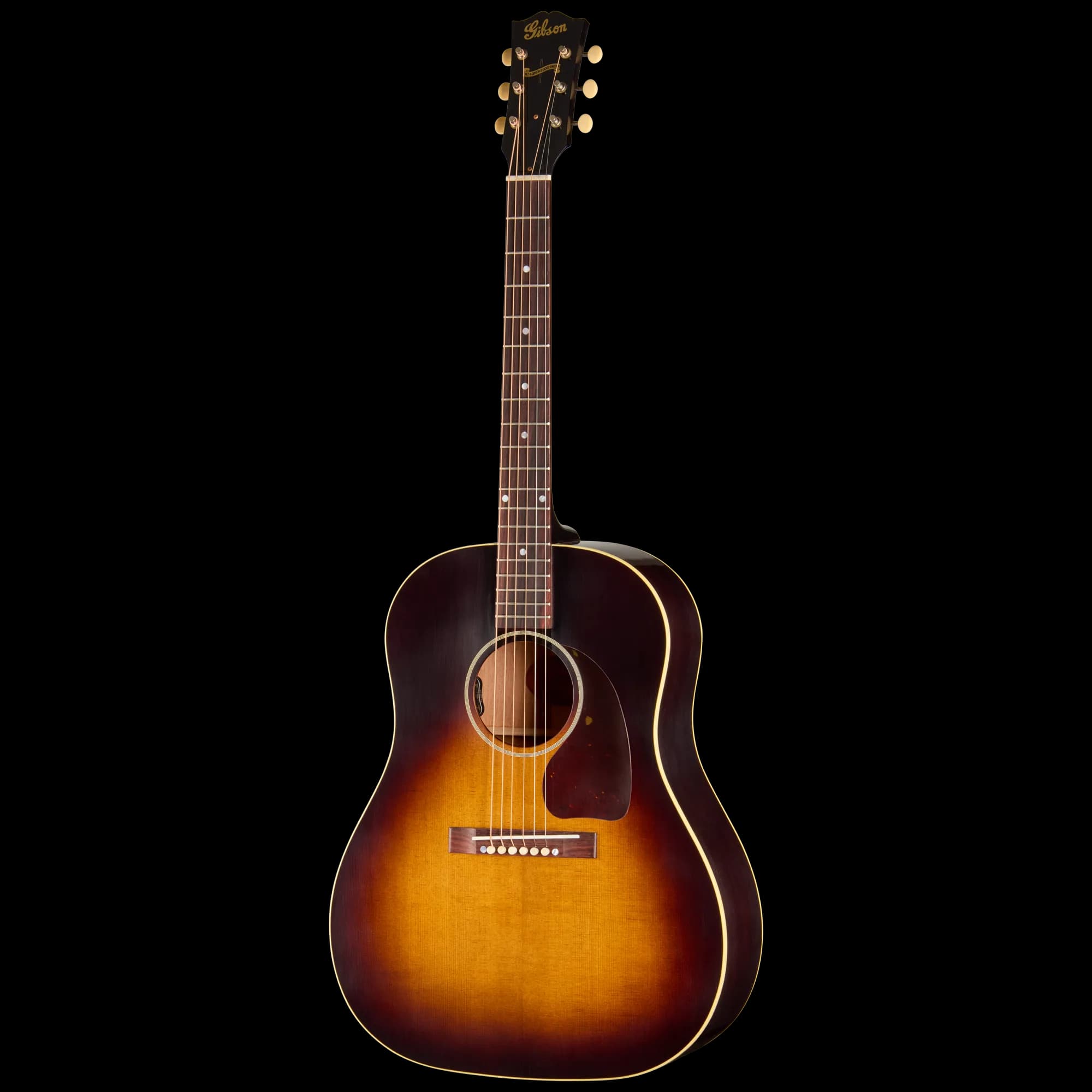 Gibson 1942 Banner J-45 Reissue with HiFi, Ultra Light Aged, Vintage Sunburst — photo 3