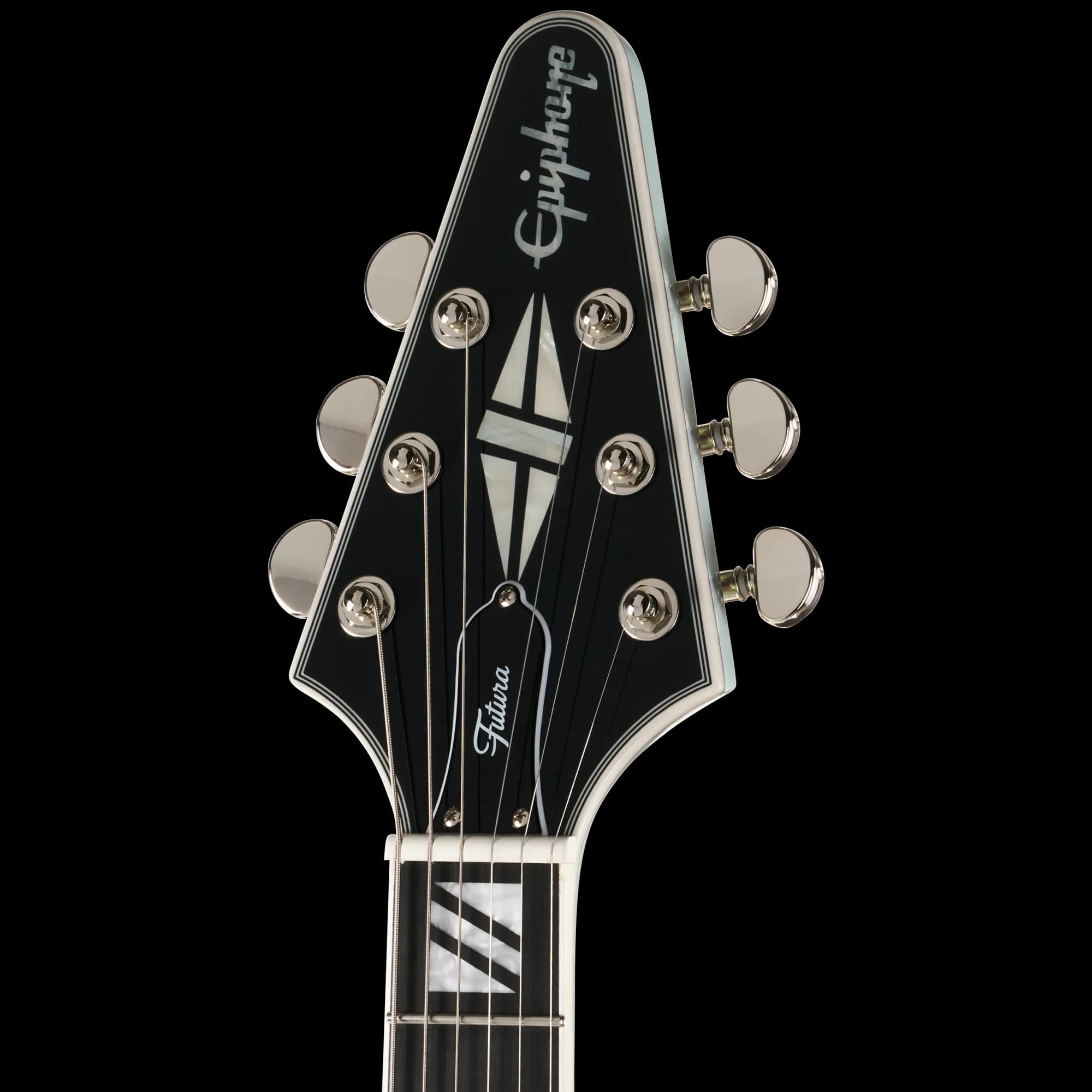 Epiphone Futura Flying V Custom, Quicksilver Shift — photo 4