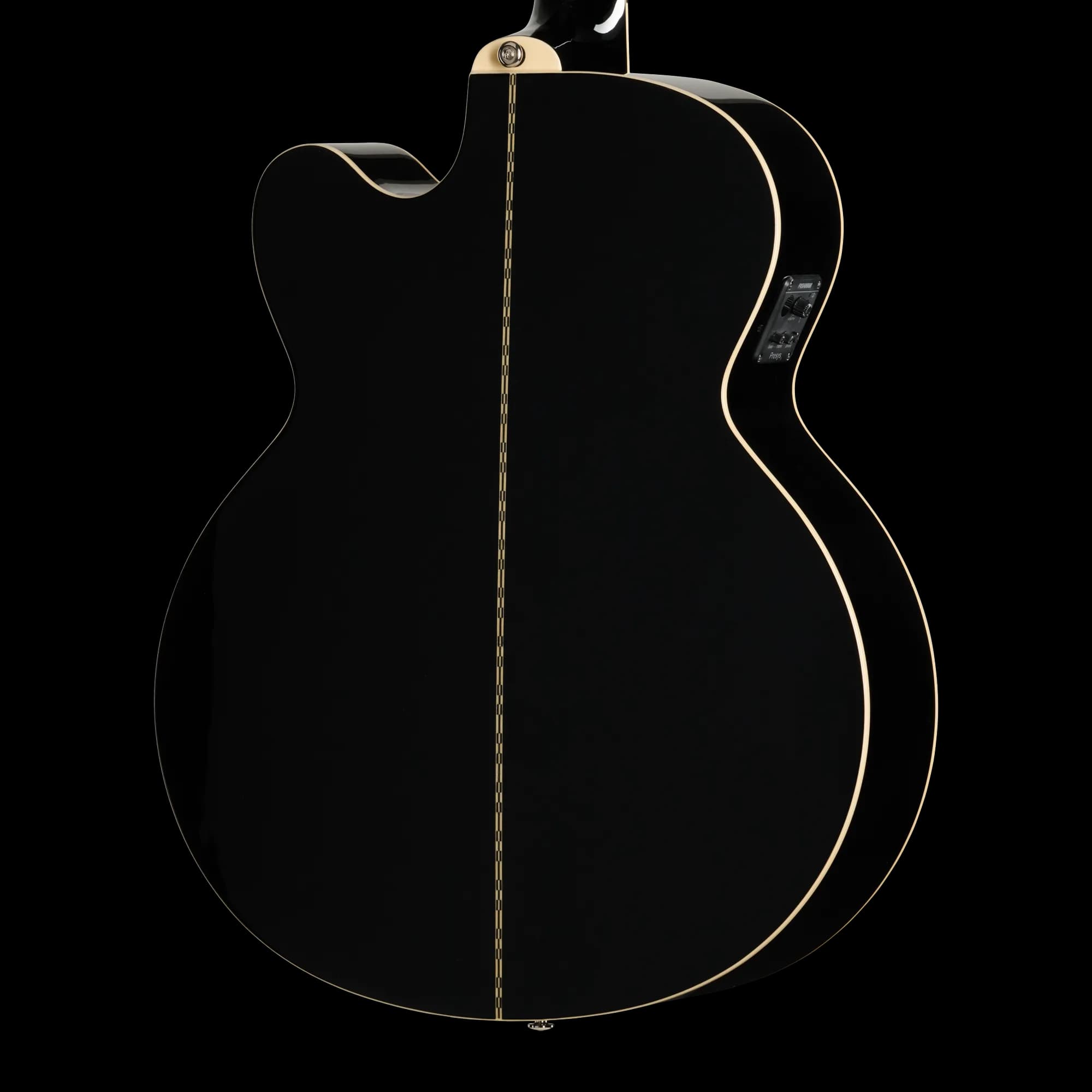 Epiphone J-200 Studio EC, Ebony, Exclusive — photo 2