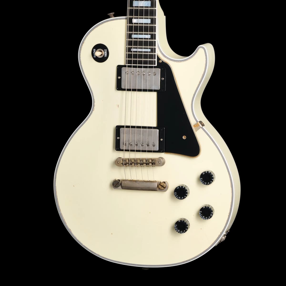 Gibson Les Paul Custom, Heavy Aged, Classic White