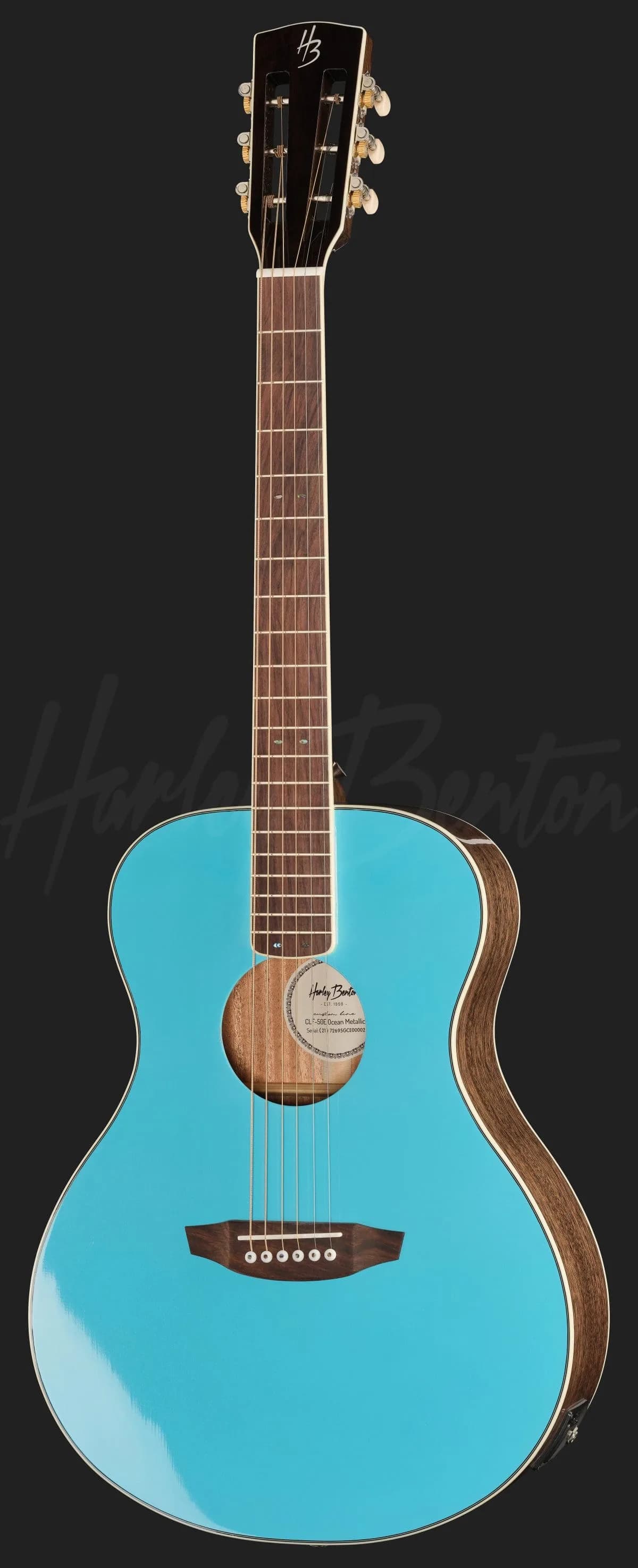 Harley Benton CLF-50E Ocean Metallic — photo 2