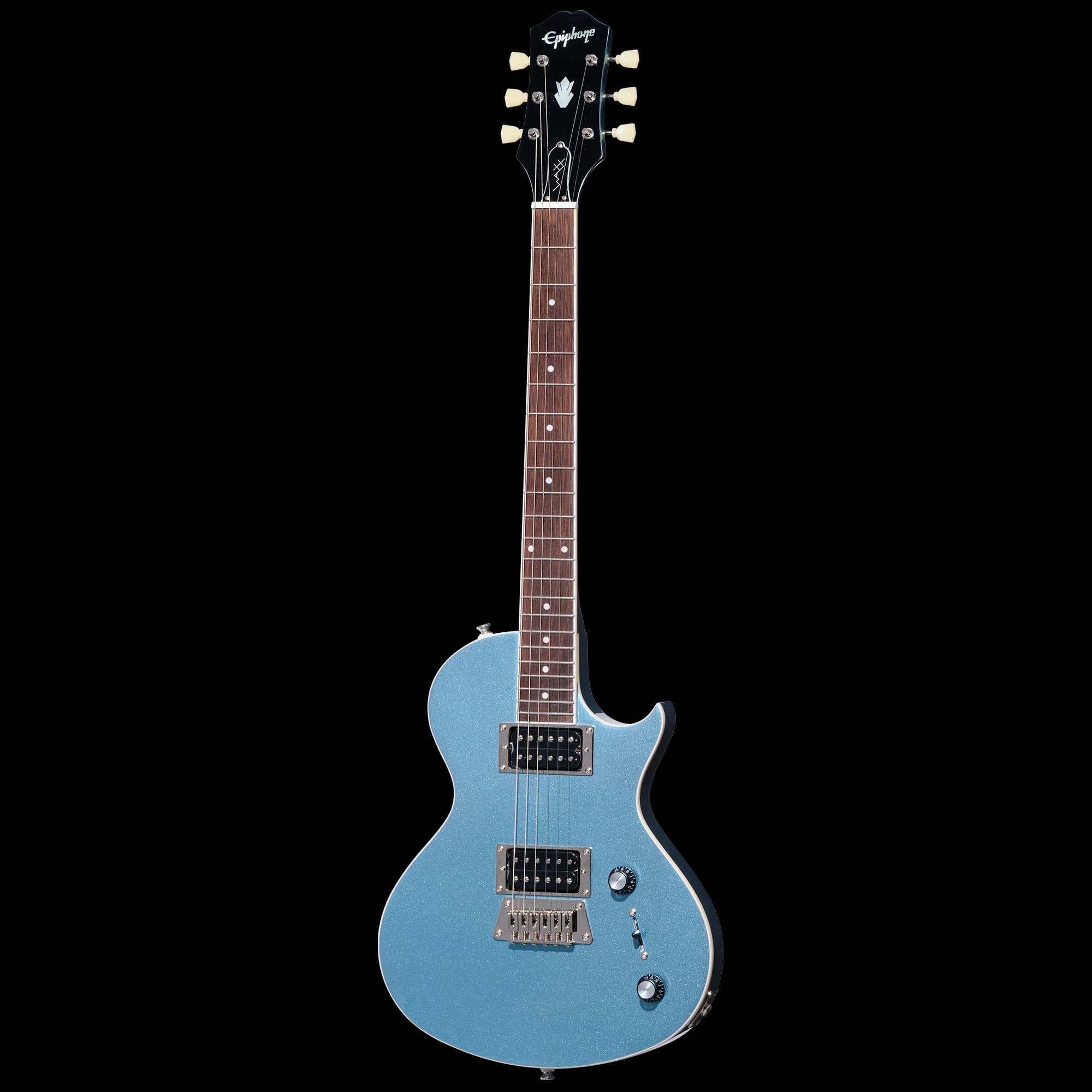 Epiphone Waxx Nighthawk Studio, Pelham Blue — photo 3