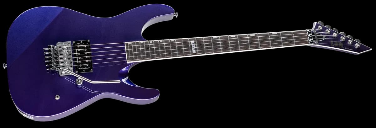 ESP M-1 Custom '87 DARK METALLIC PURPLE — photo 3