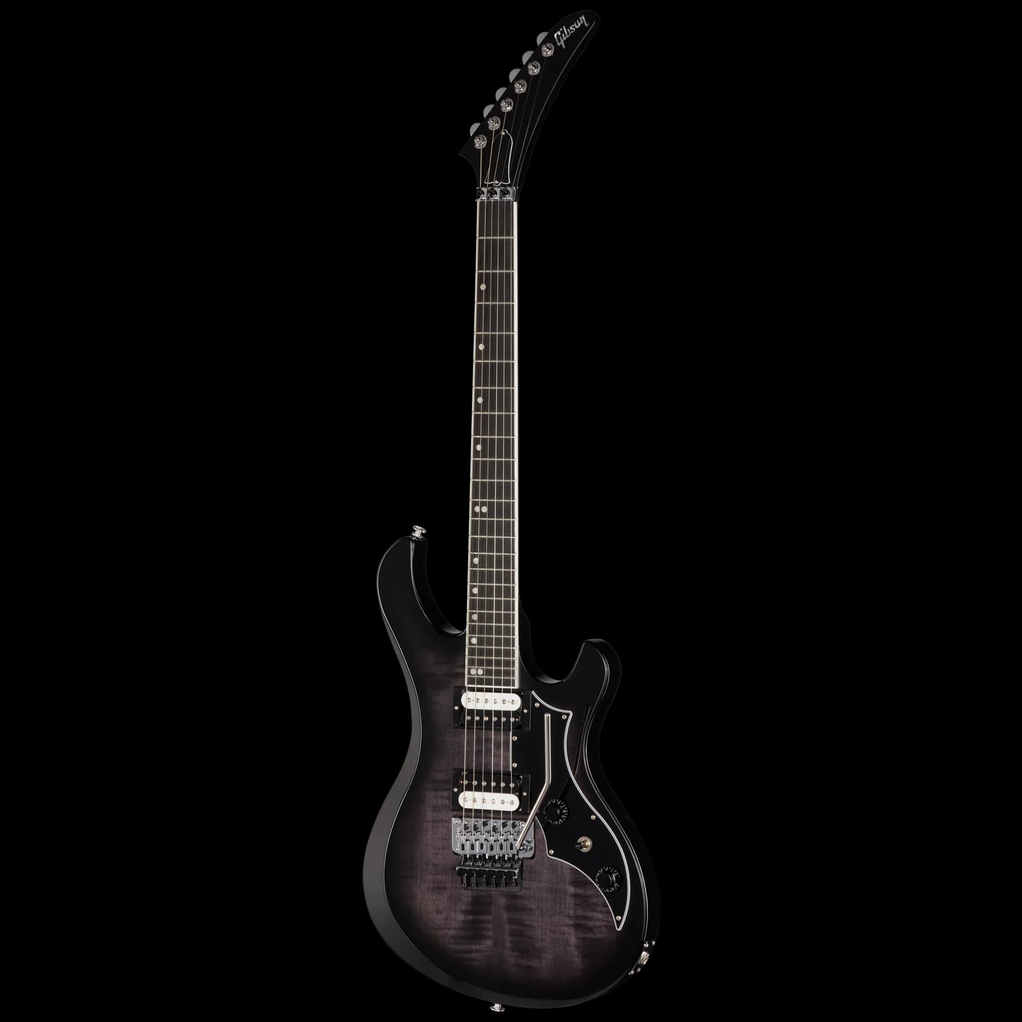 Gibson Victory Floyd Rose, Translucent Ebony Burst — photo 3