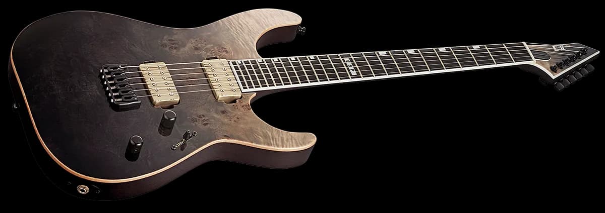 ESP E-II M-II Ht BLACK NATURAL FADE — photo 3