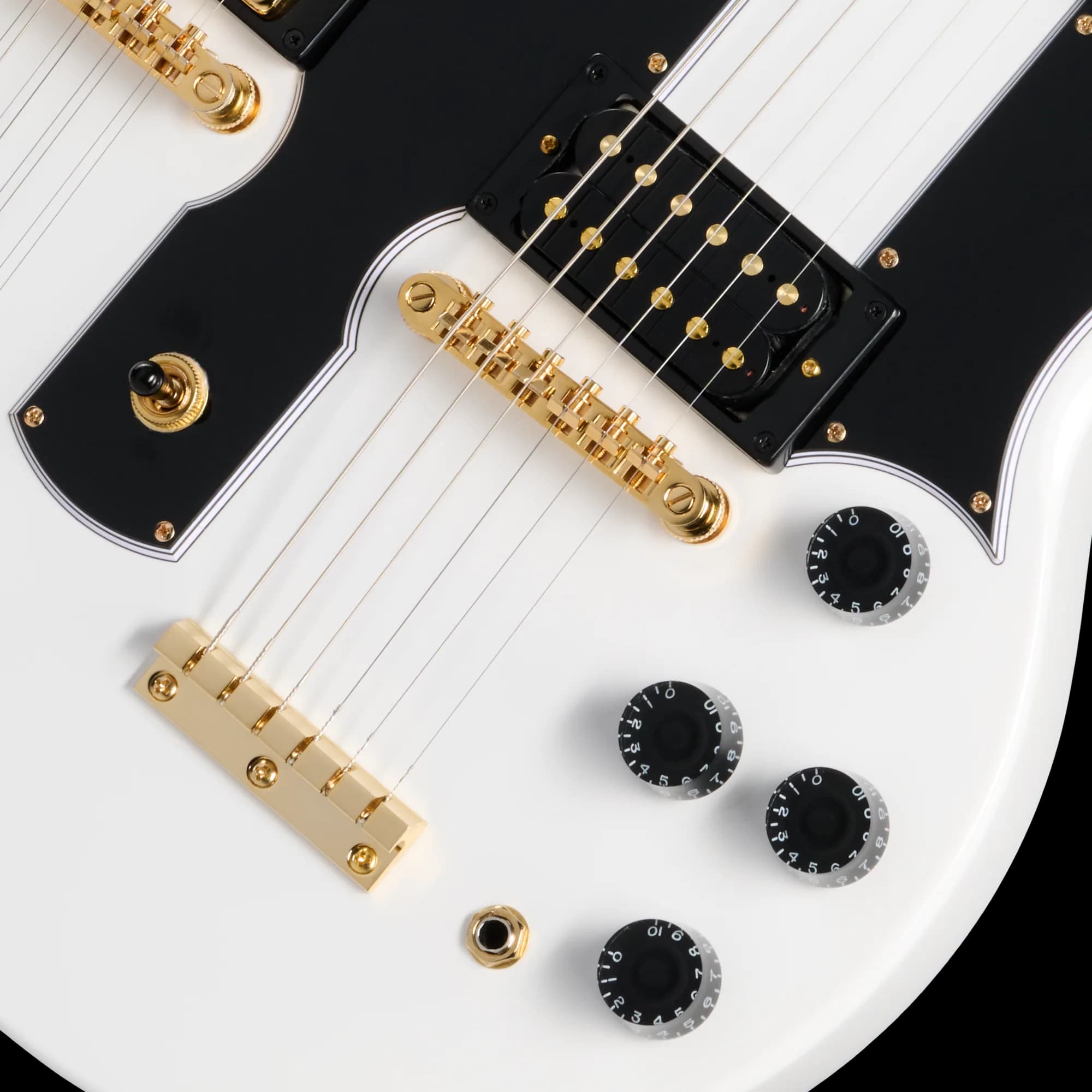 Epiphone EDS-1275 Doubleneck, Alpine White — photo 7
