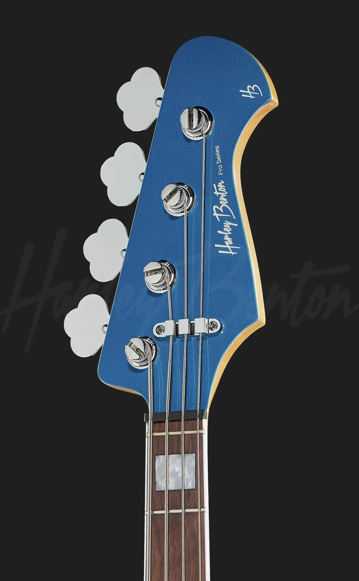 Harley Benton Enhanced MJ-4EB Lake Blue — photo 6