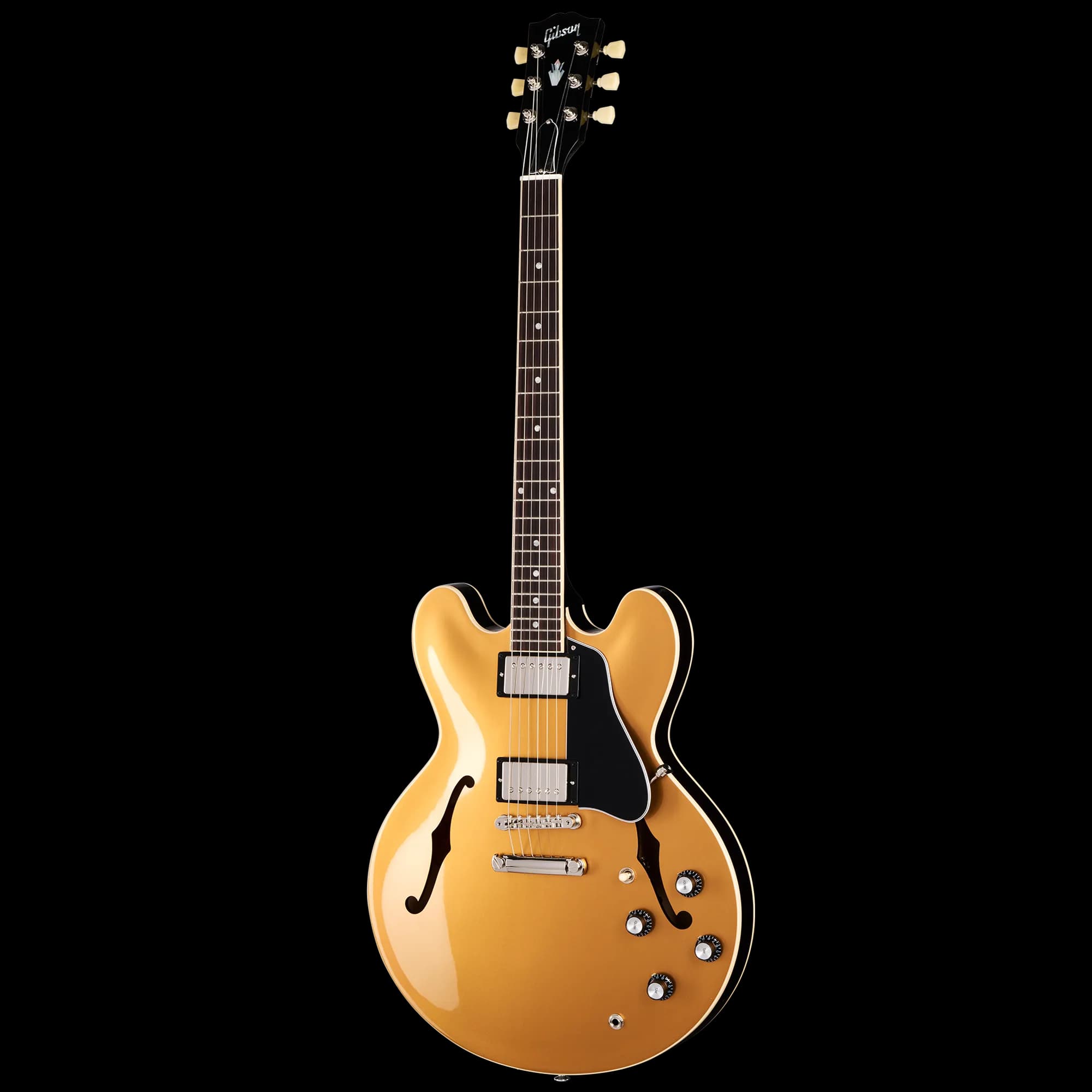 Gibson ES-335 Custom Color, Goldtop, Exclusive — photo 3
