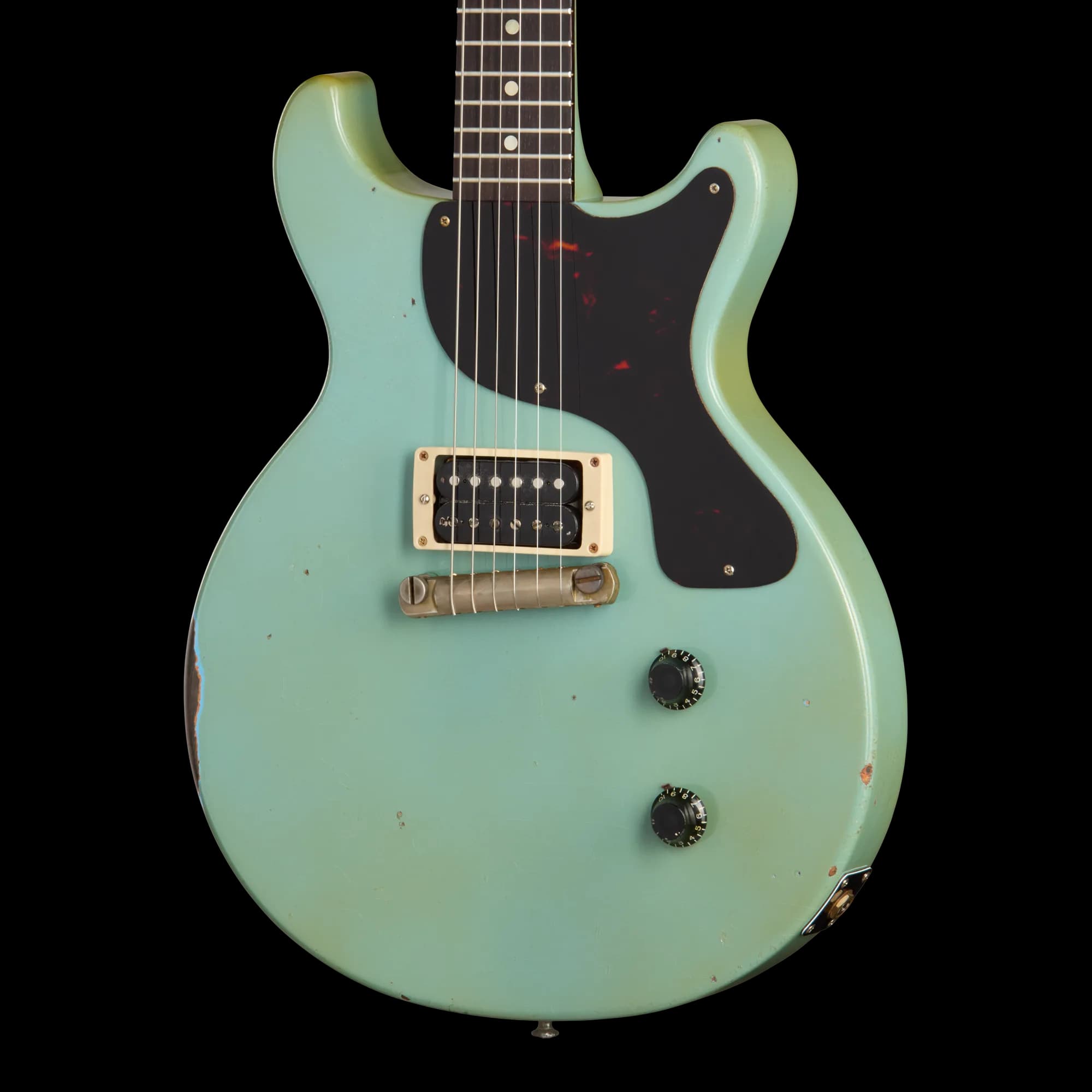 Gibson 1958 Les Paul Junior Reissue, Heavy Aged, Maui Blue