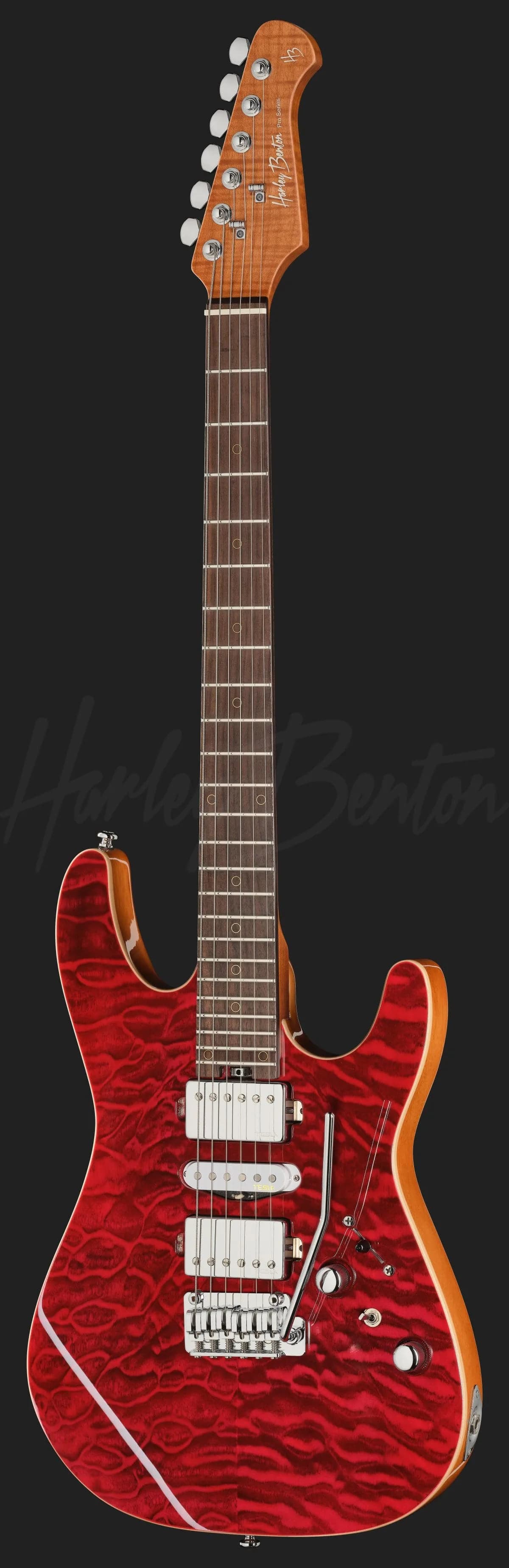 Harley Benton Fusion-IV HSH RW QRG — photo 2