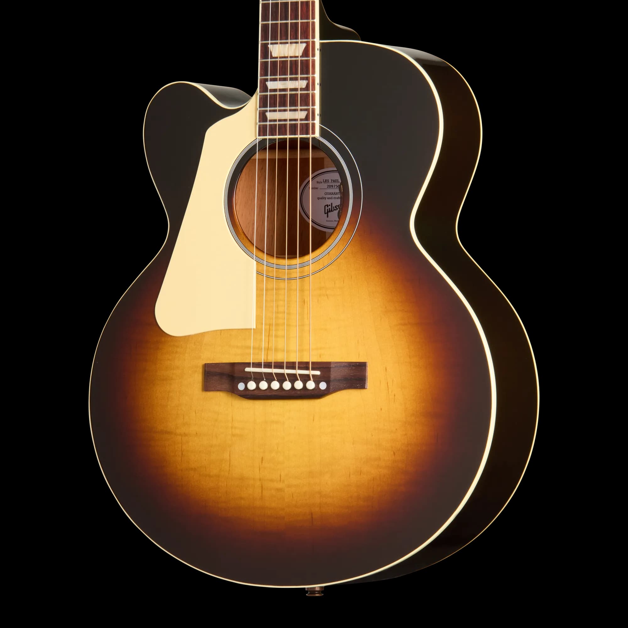 Gibson Les Paul Parlor Acoustic, Left-Handed, Vintage Sunburst