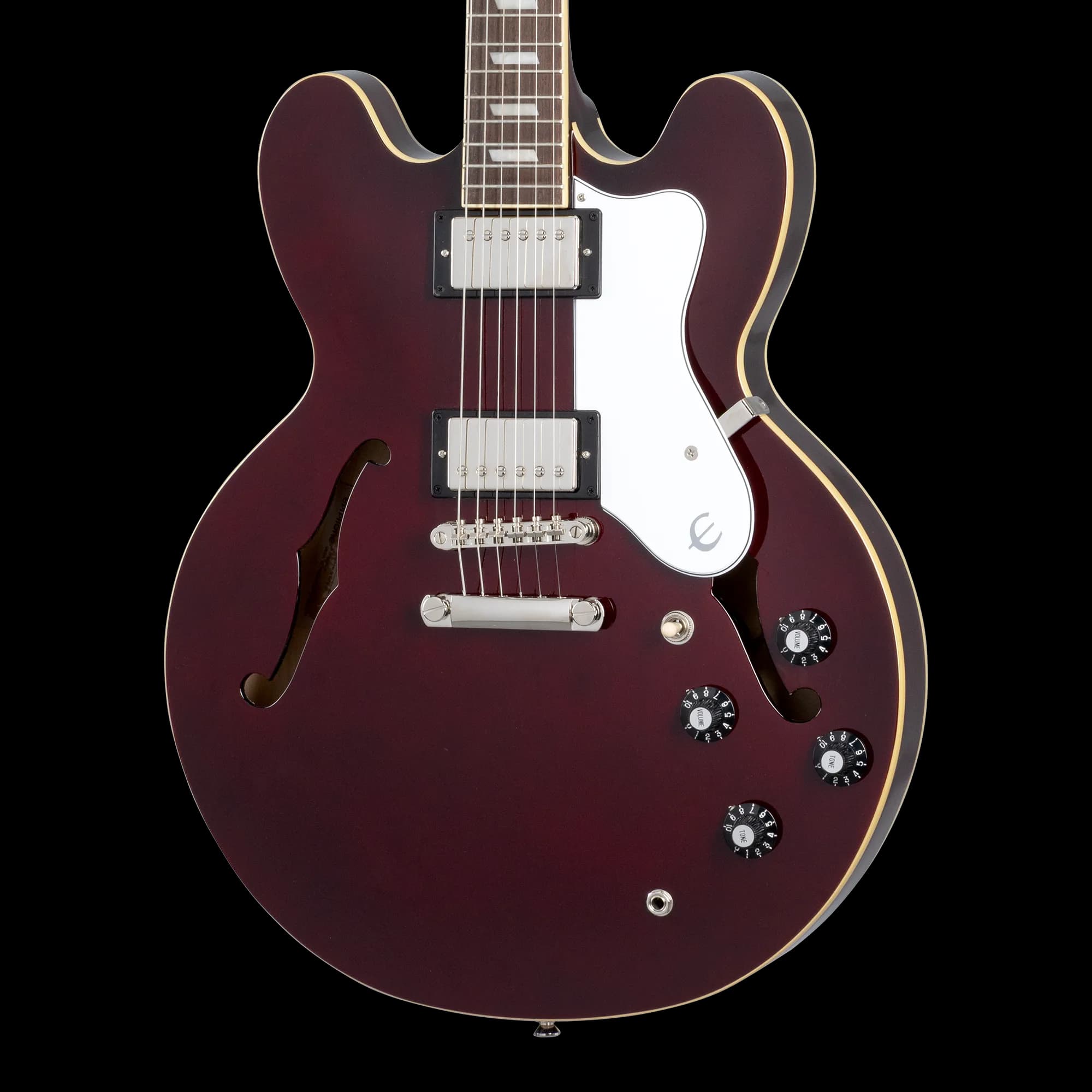Epiphone Noel Gallagher Riviera, Dark Wine Red