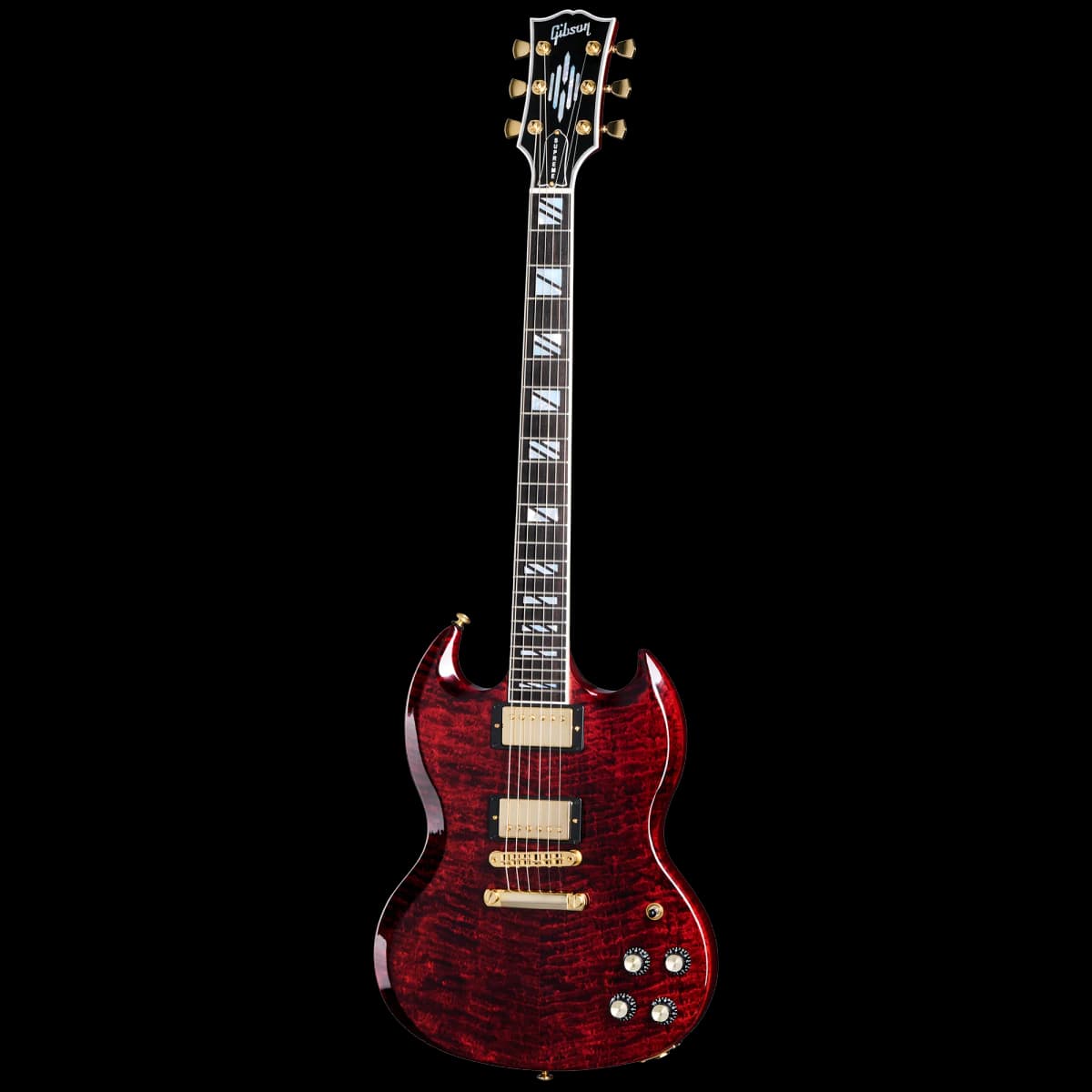 Gibson SG Supreme, Wine Red — photo 3