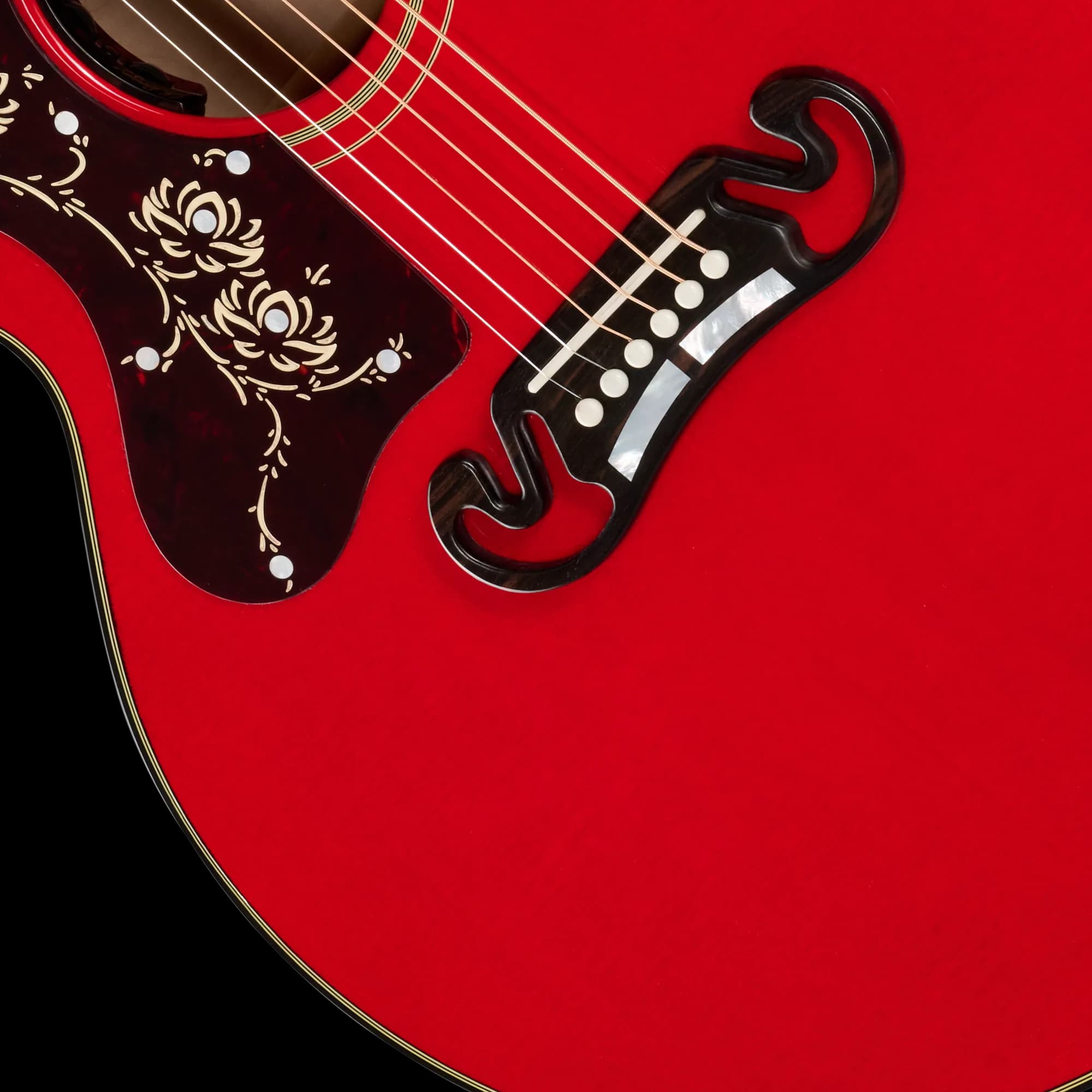 Gibson Orianthi SJ-200, Left-Handed, Cherry — photo 7