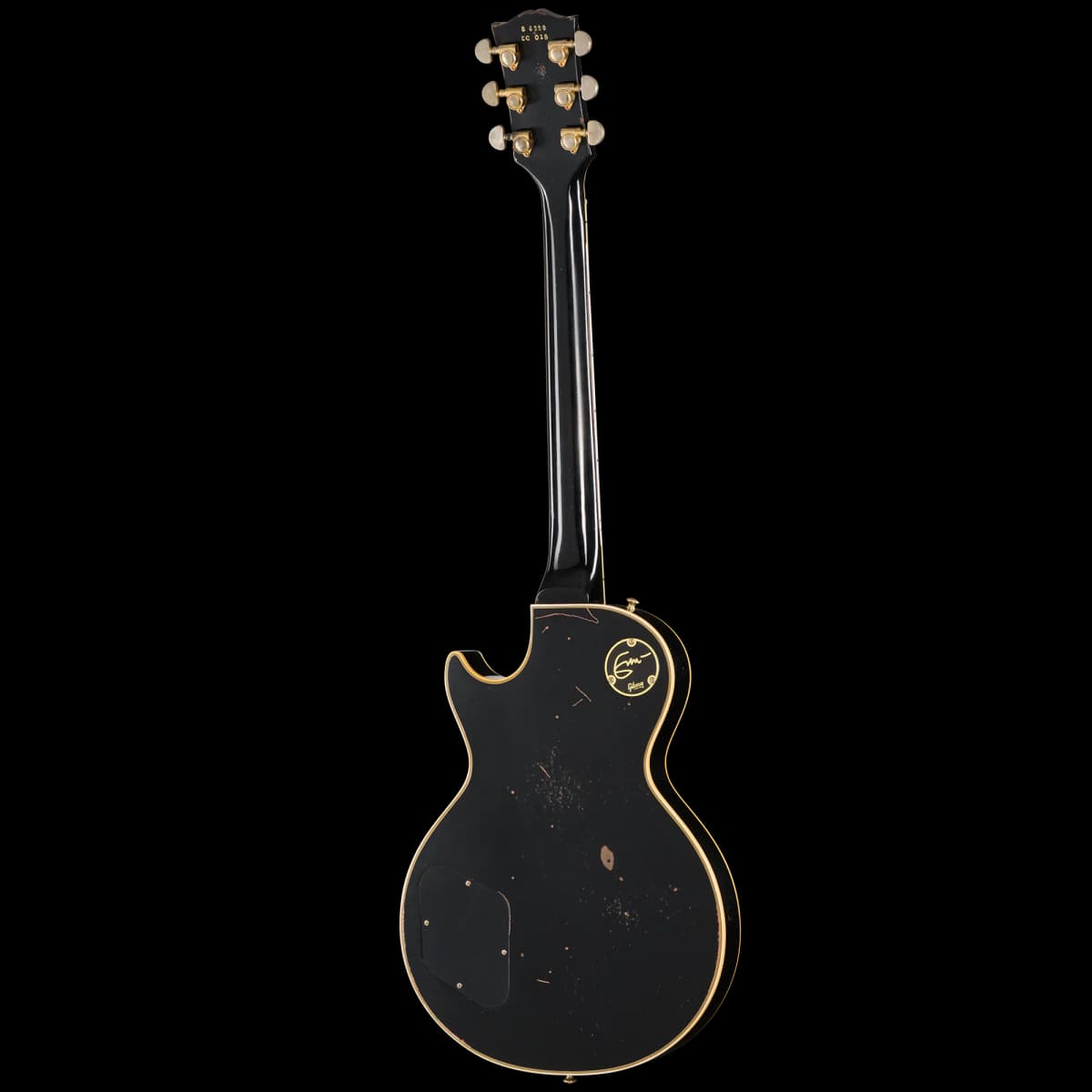 Gibson Eric Clapton 1958 Les Paul Custom, Ebony — photo 4