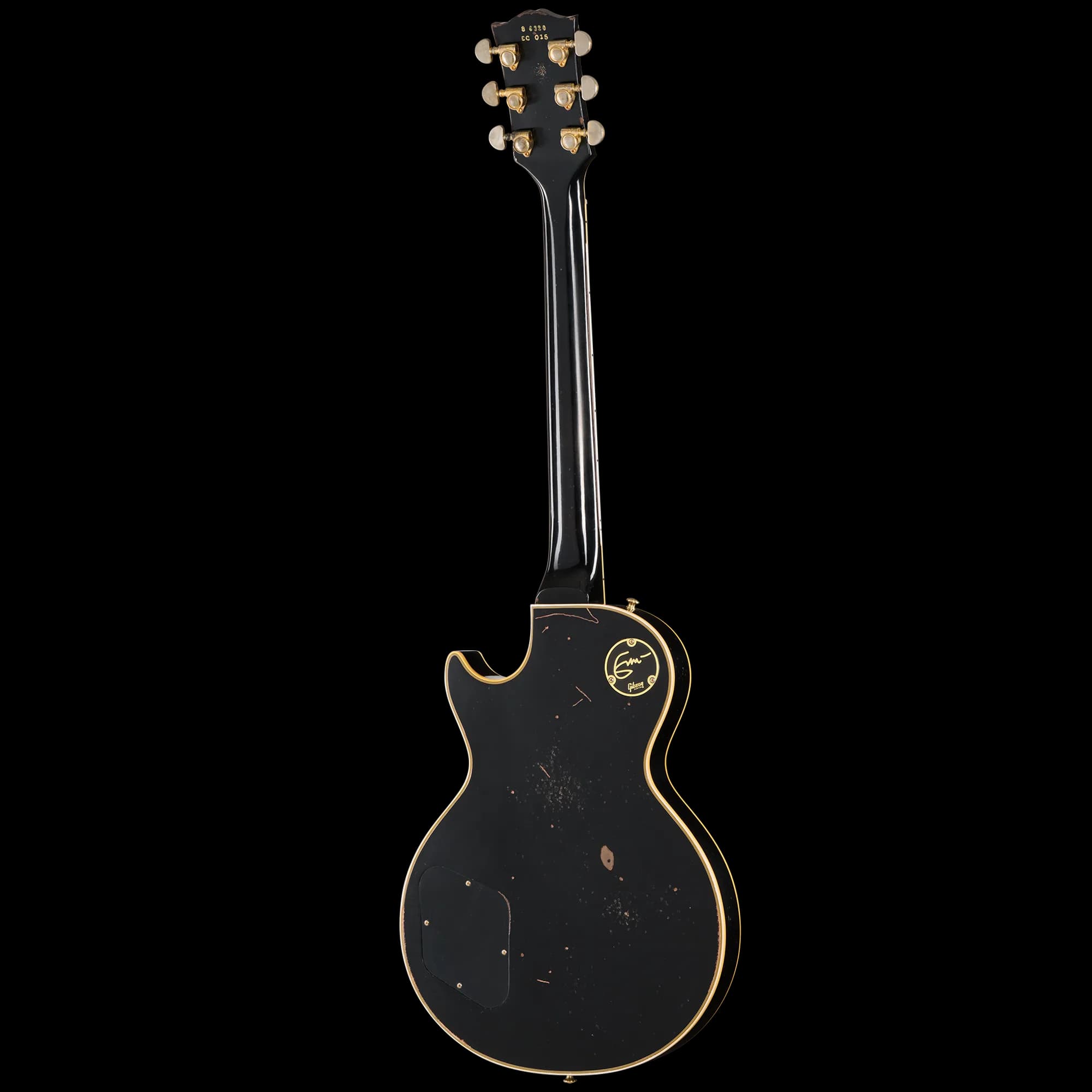 Gibson Eric Clapton 1958 Les Paul Custom, Ebony — photo 4
