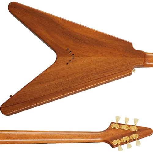 Gibson 1958 Mahogany Flying V Reissue VOS, Walnut — photo 6