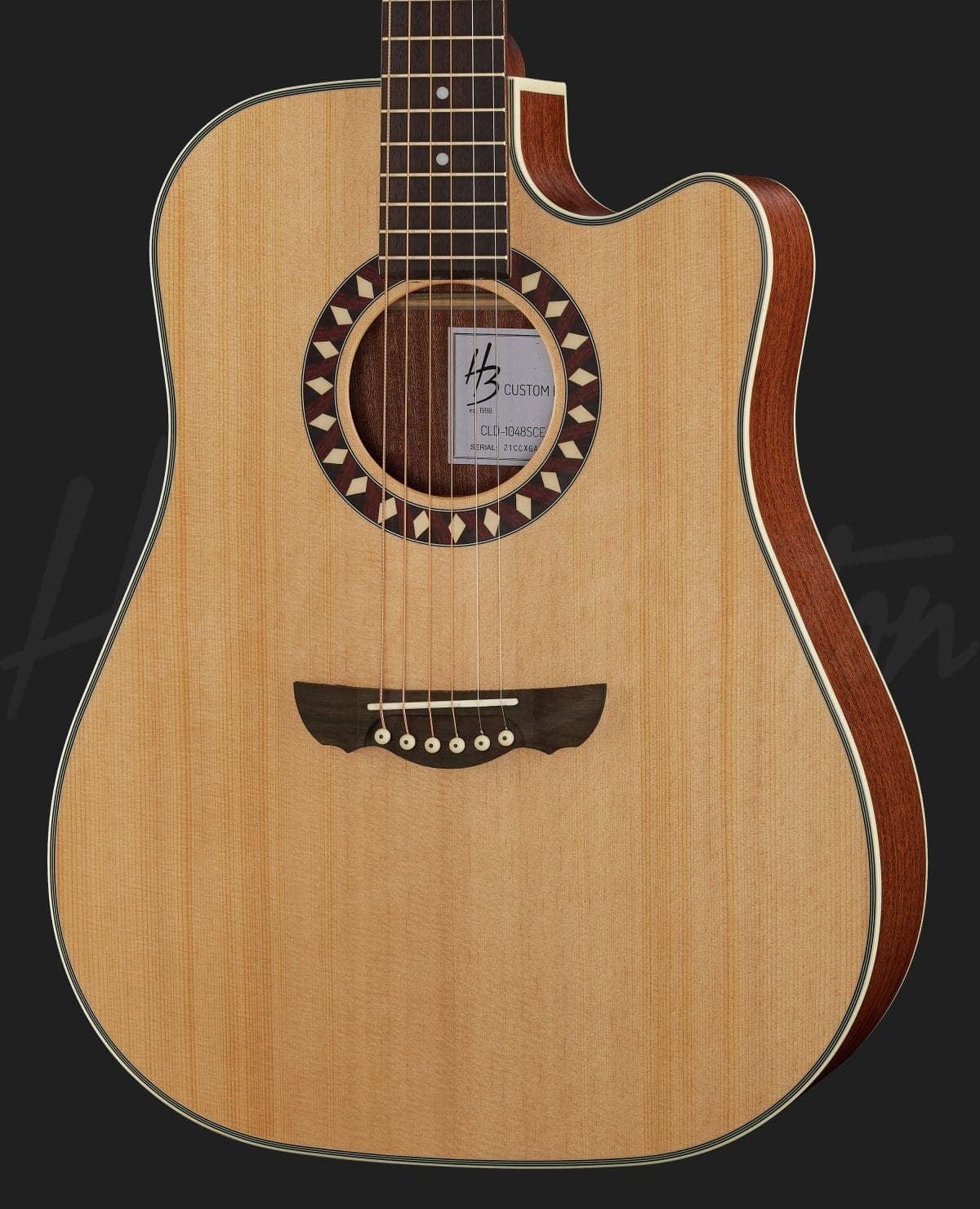 Harley Benton CLD-1048SCE NS — photo 4
