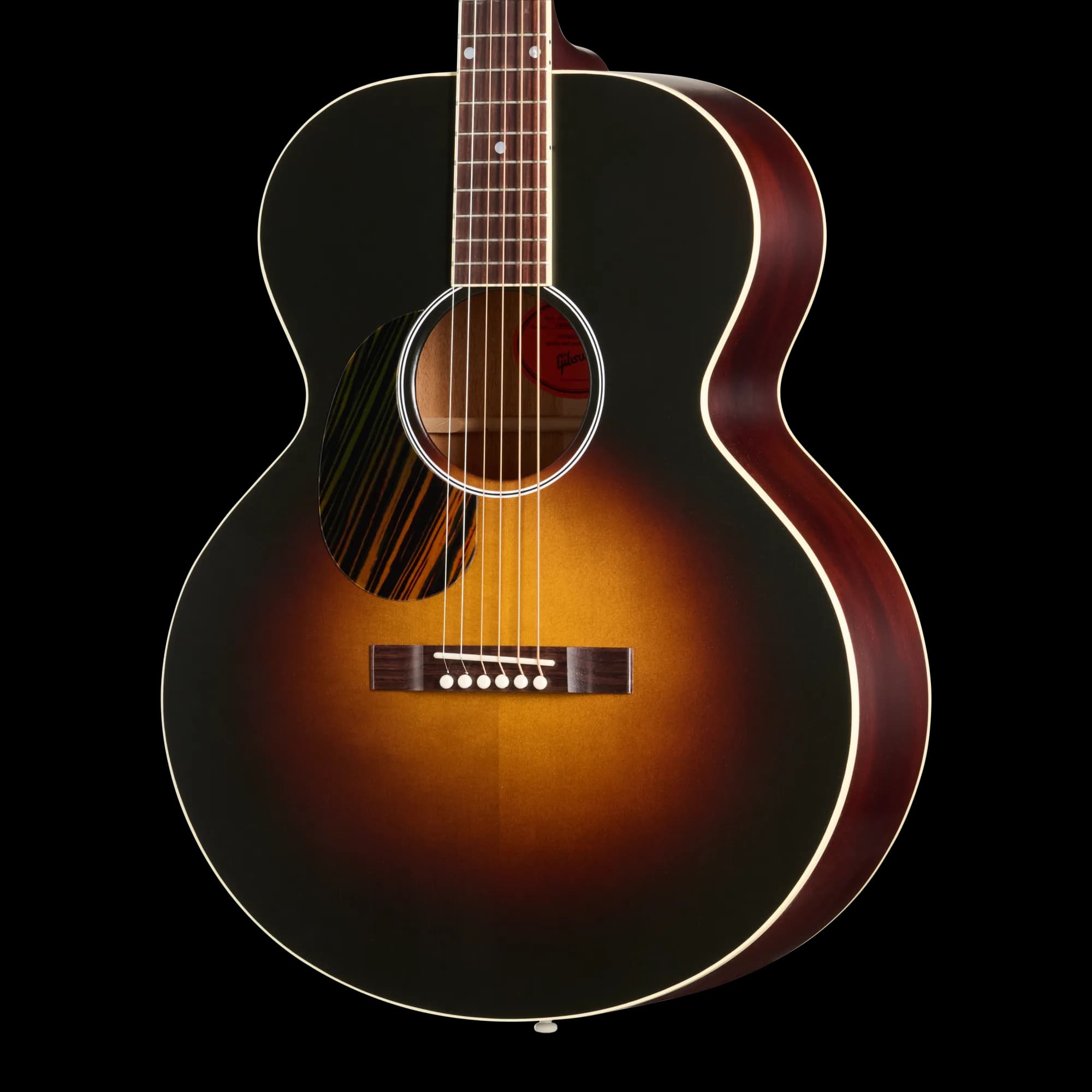Gibson J-185 Century 12-Fret, Left-Handed, Vintage Sunburst