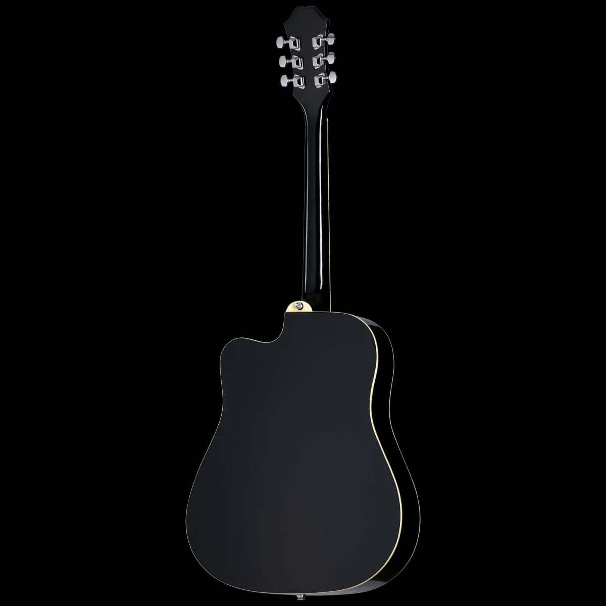 Epiphone FT-100CE, Ebony — photo 4