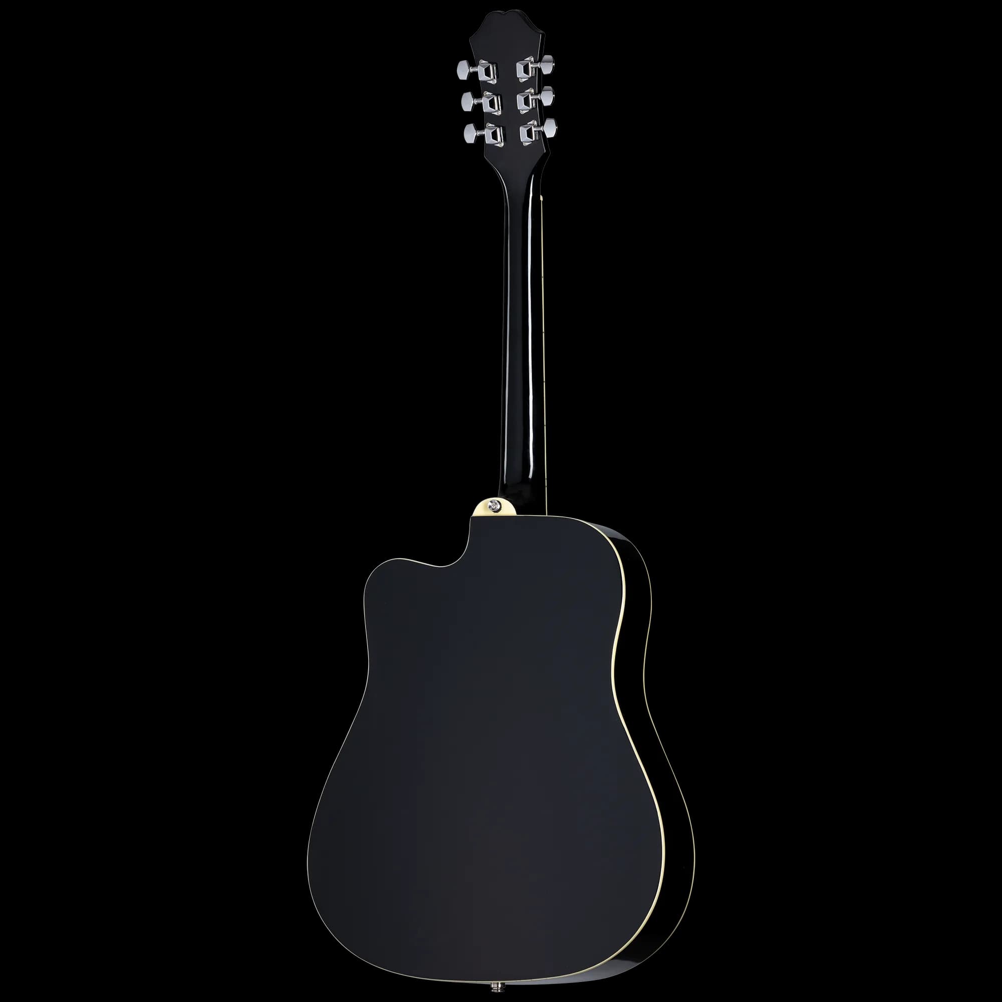 Epiphone FT-100CE, Ebony — photo 4