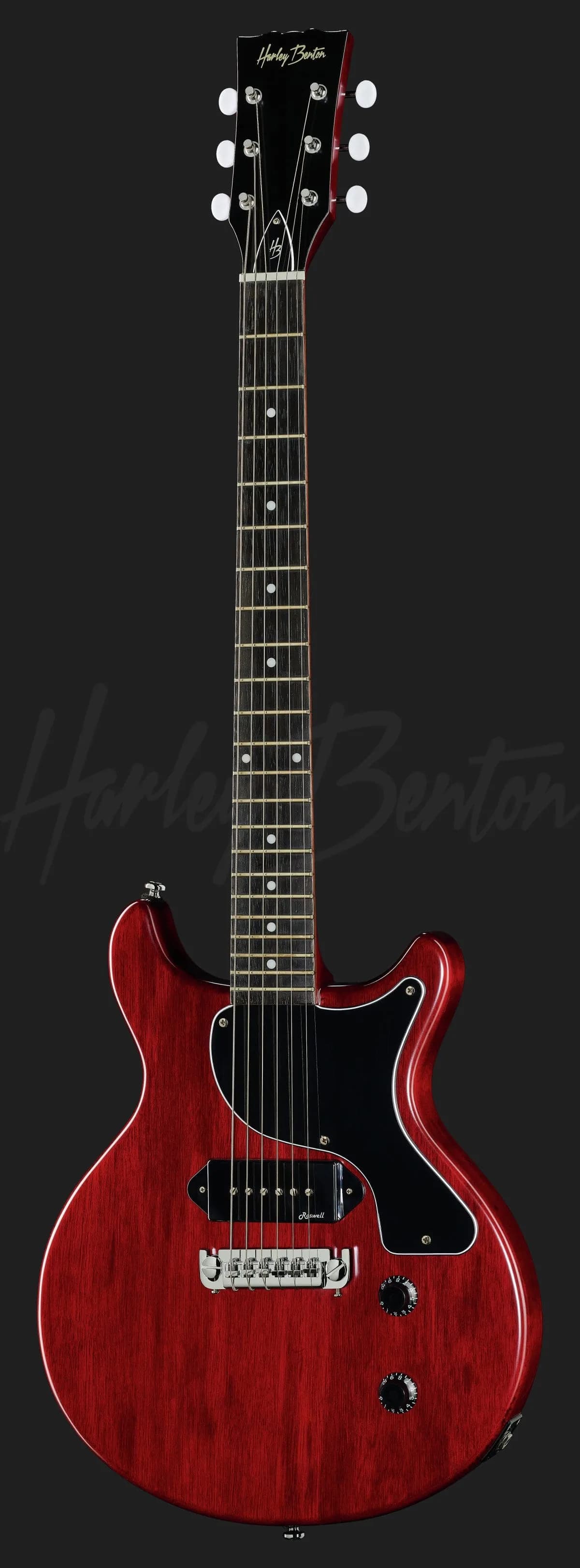 Harley Benton DC-Junior Faded Cherry — photo 2