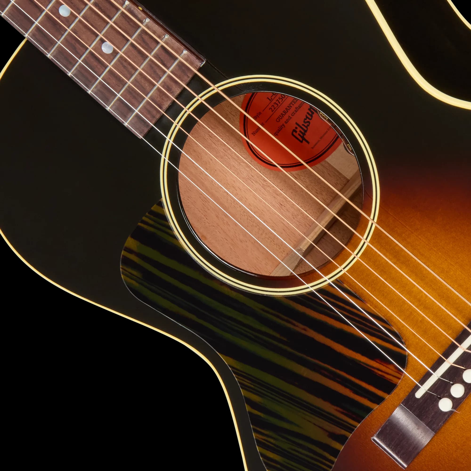Gibson L-00 Original, Left-Handed, Vintage Sunburst — photo 7