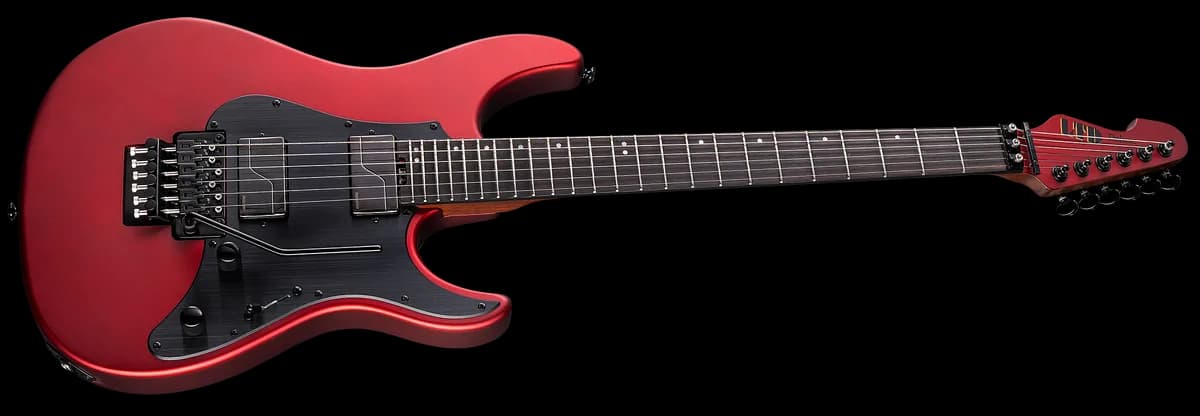 ESP SN-1000FR Candy Apple Red Satin — photo 3