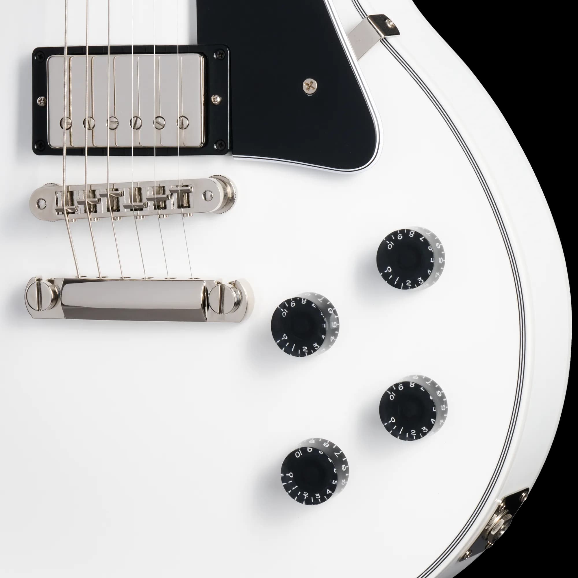 Gibson Les Paul Custom, Nickel Hardware, Alpine White, Exclusive — photo 8