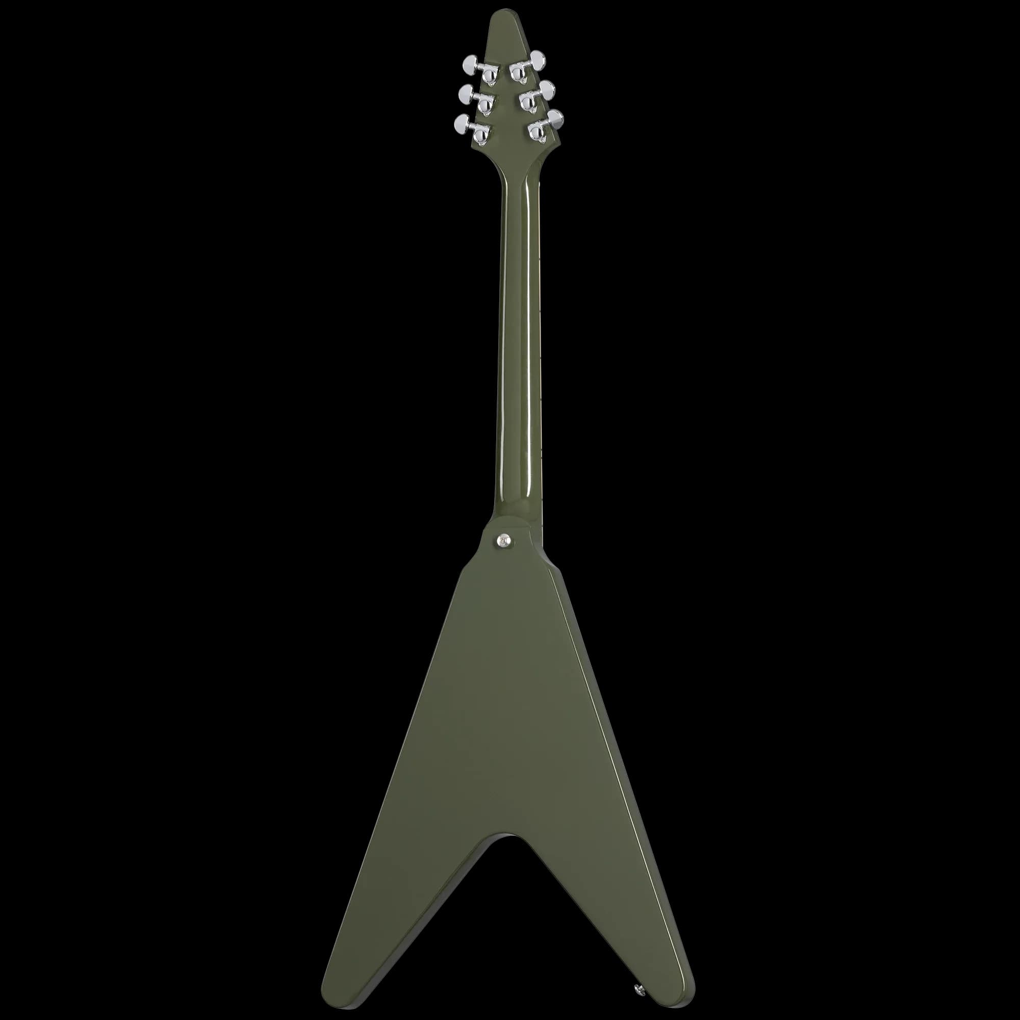 Gibson Flying V 70s, Olive Drab — photo 4