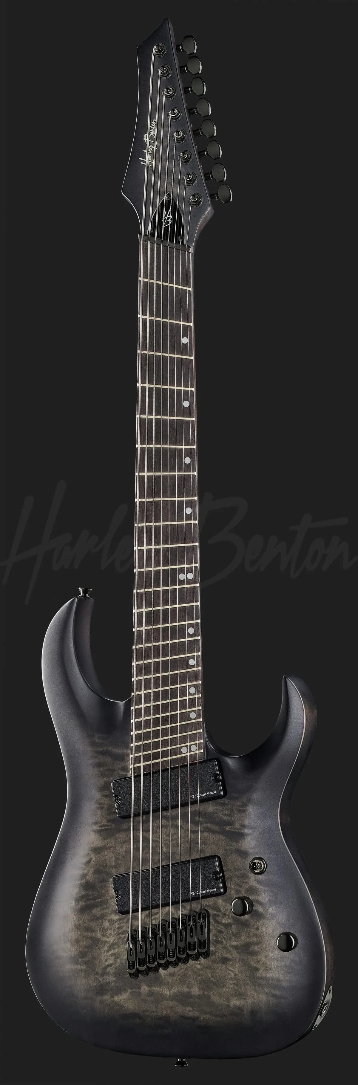 Harley Benton MultiScale-8 NT QBB DLX — photo 2