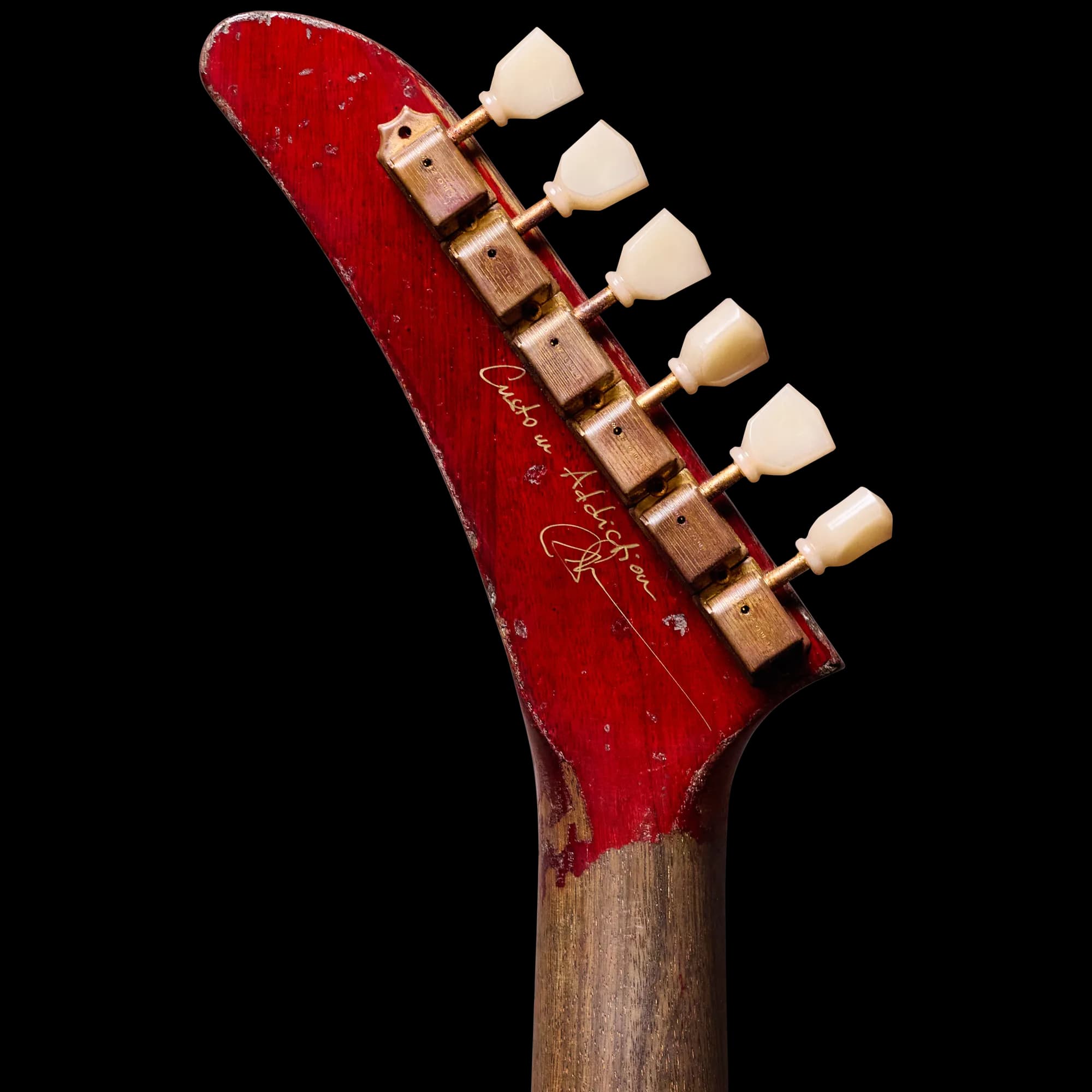 Gibson Leo Scala Custom Addiction Explorer, Dark Cherry — photo 6