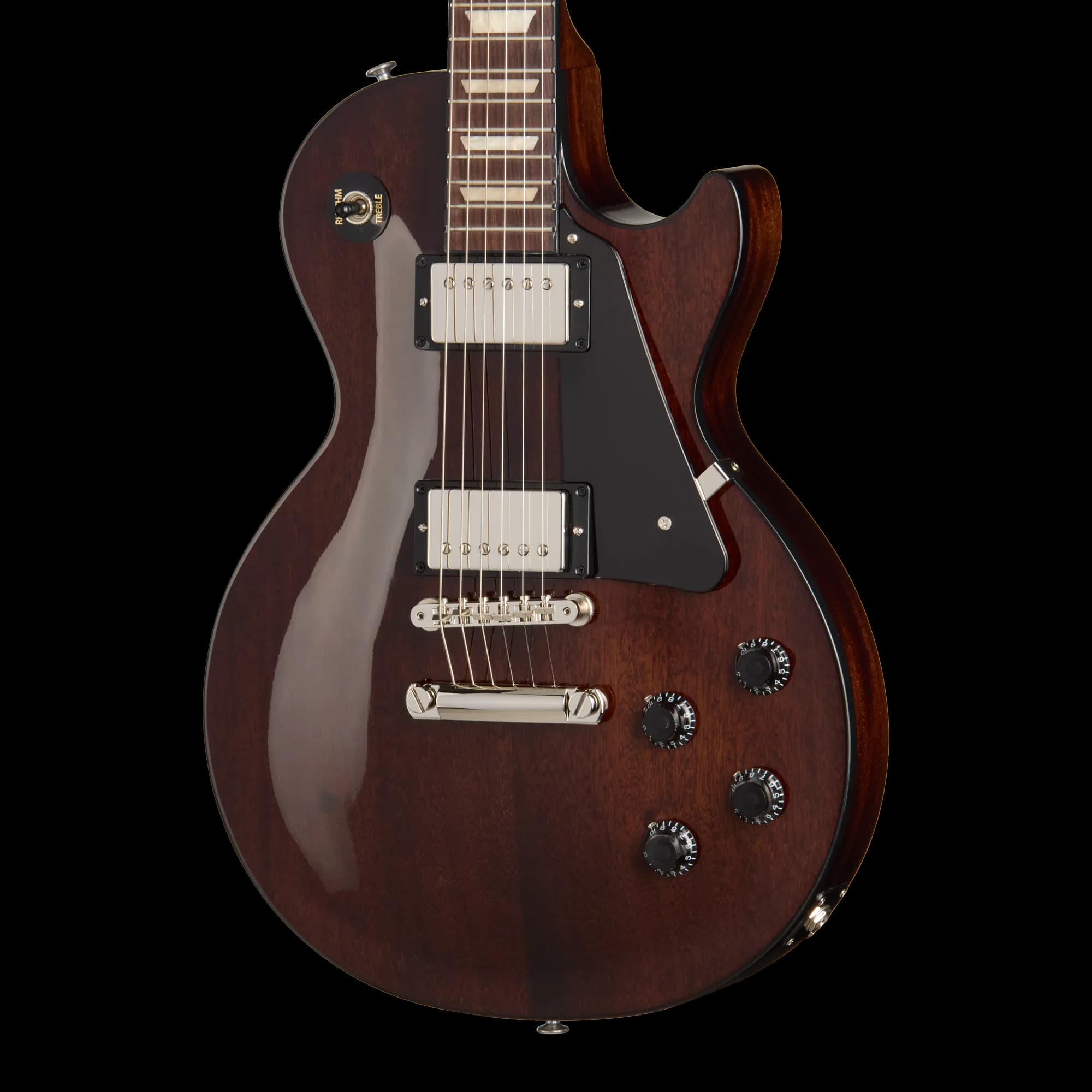 Gibson Les Paul Standard 50s Mahogany Top, Dark Walnut, Exclusive
