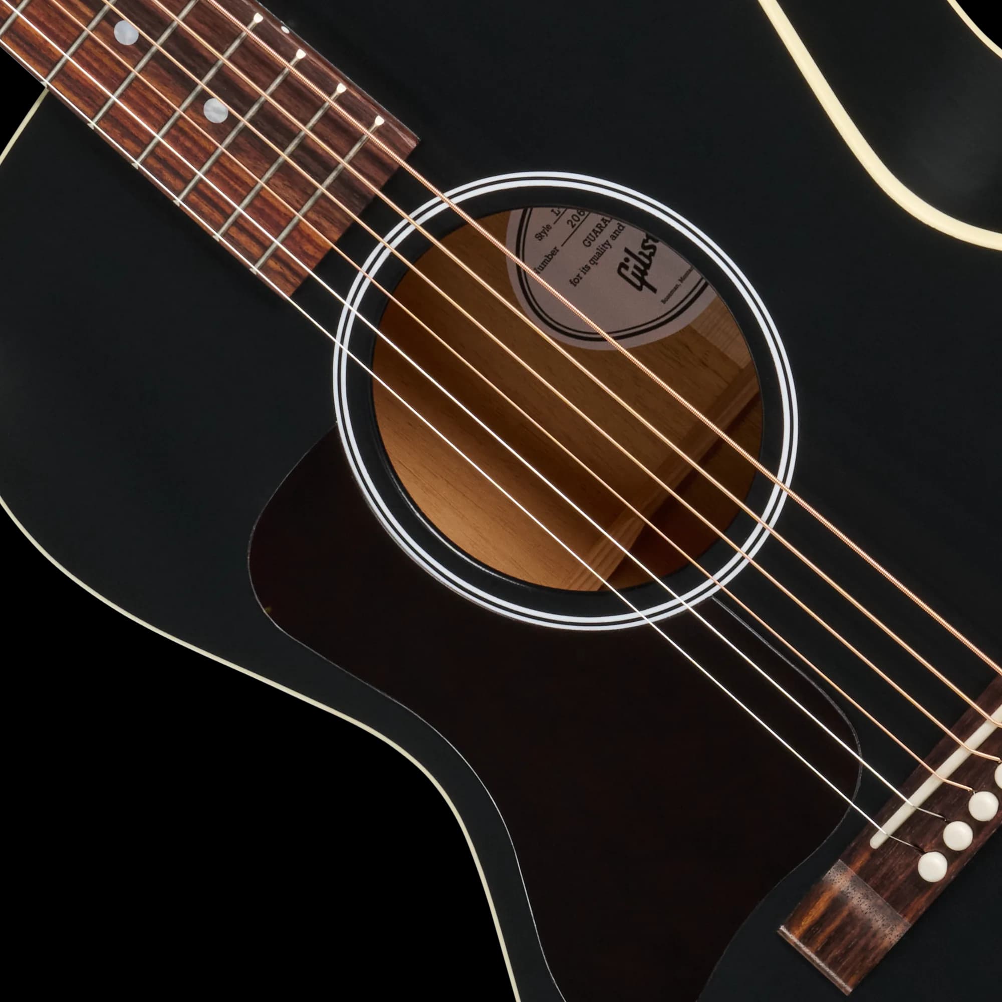 Gibson L-00 Special, Left-Handed, Satin Ebony — photo 7