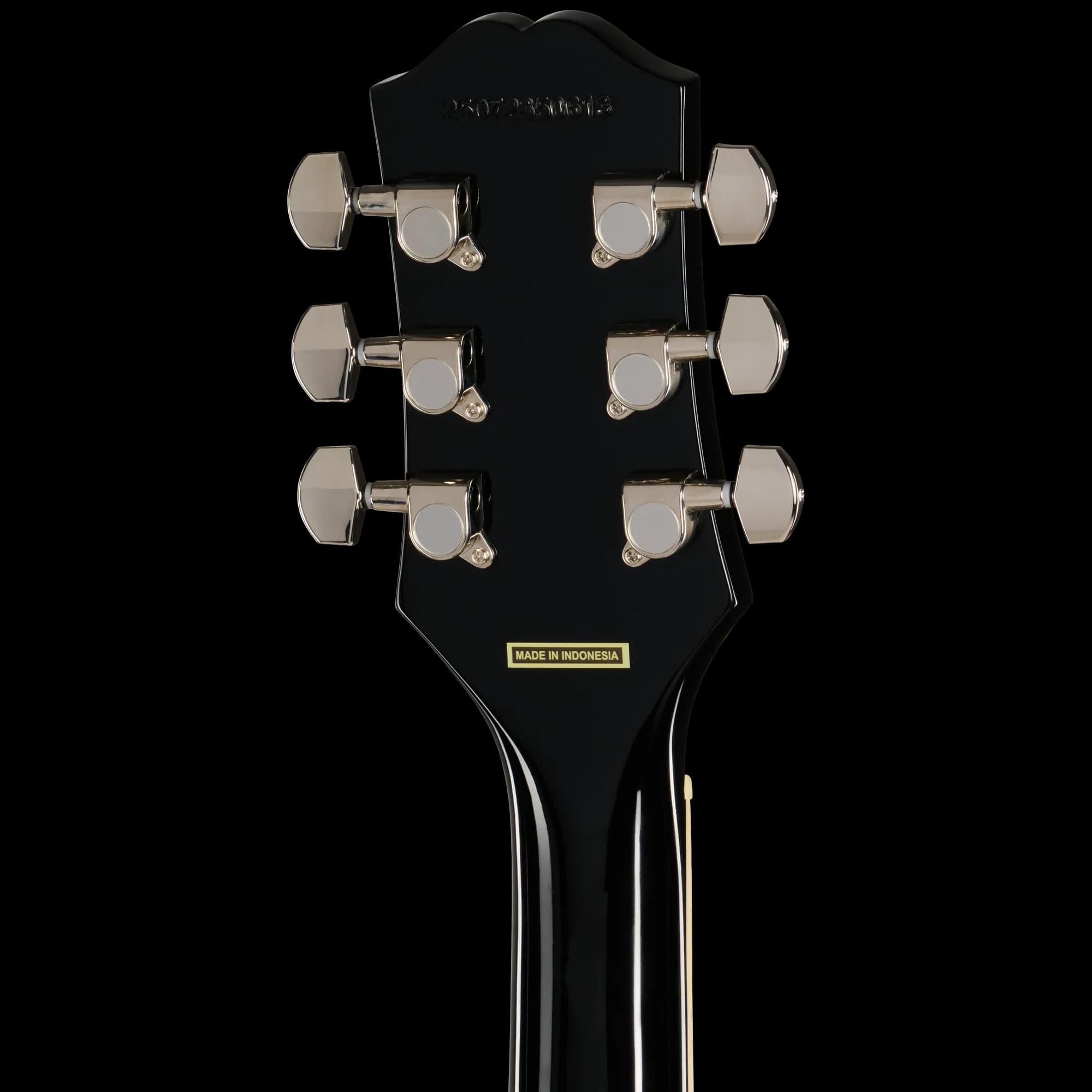 Epiphone Les Paul Tribute Plus, Left-Handed, Ebony Burst — photo 6