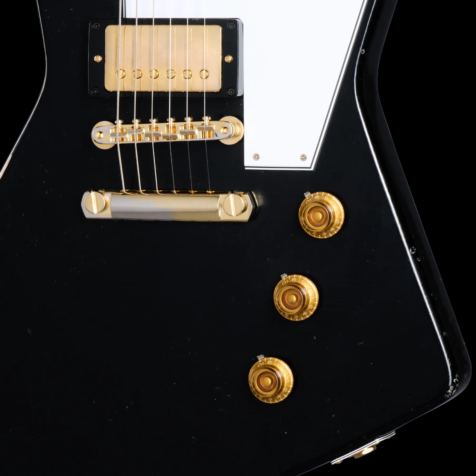 Gibson 1958 Korina Explorer Reissue, Light Aged, Ebony — photo 7