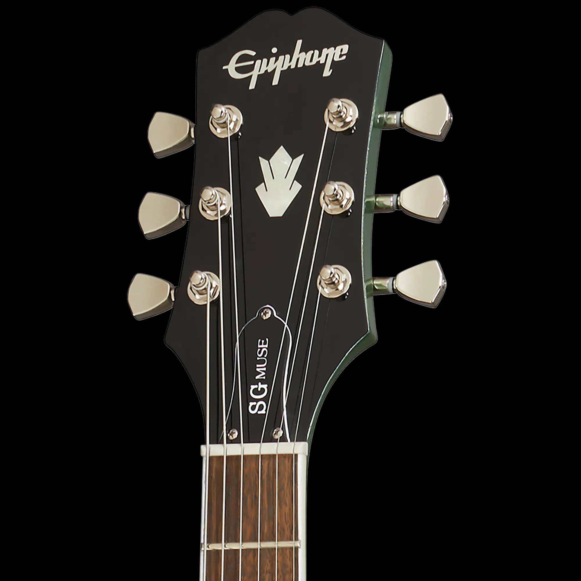 Epiphone SG Muse, Wanderlust Green Metallic, Wanderlust Metallic Green — photo 5