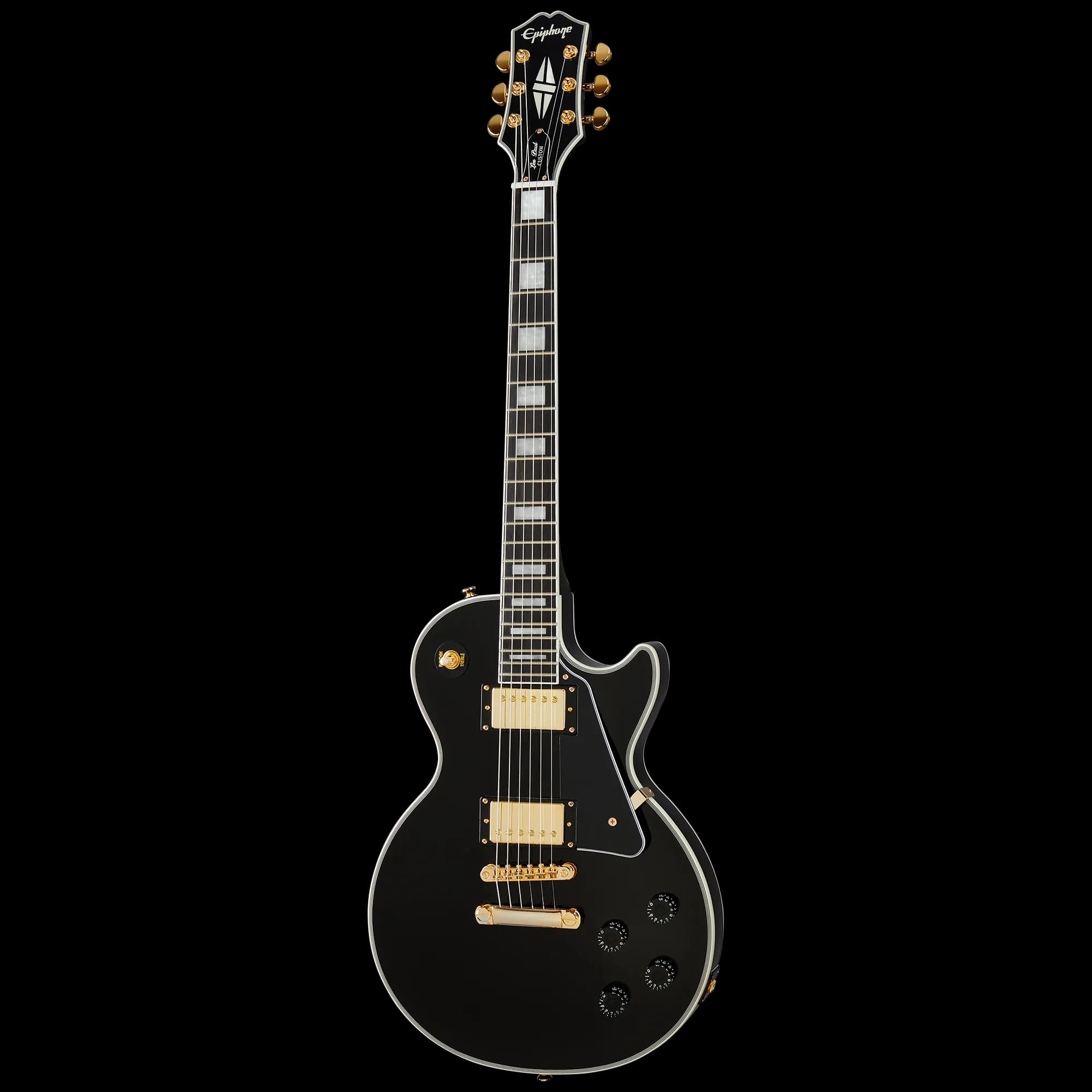 Epiphone Les Paul Custom, Ebony — photo 3