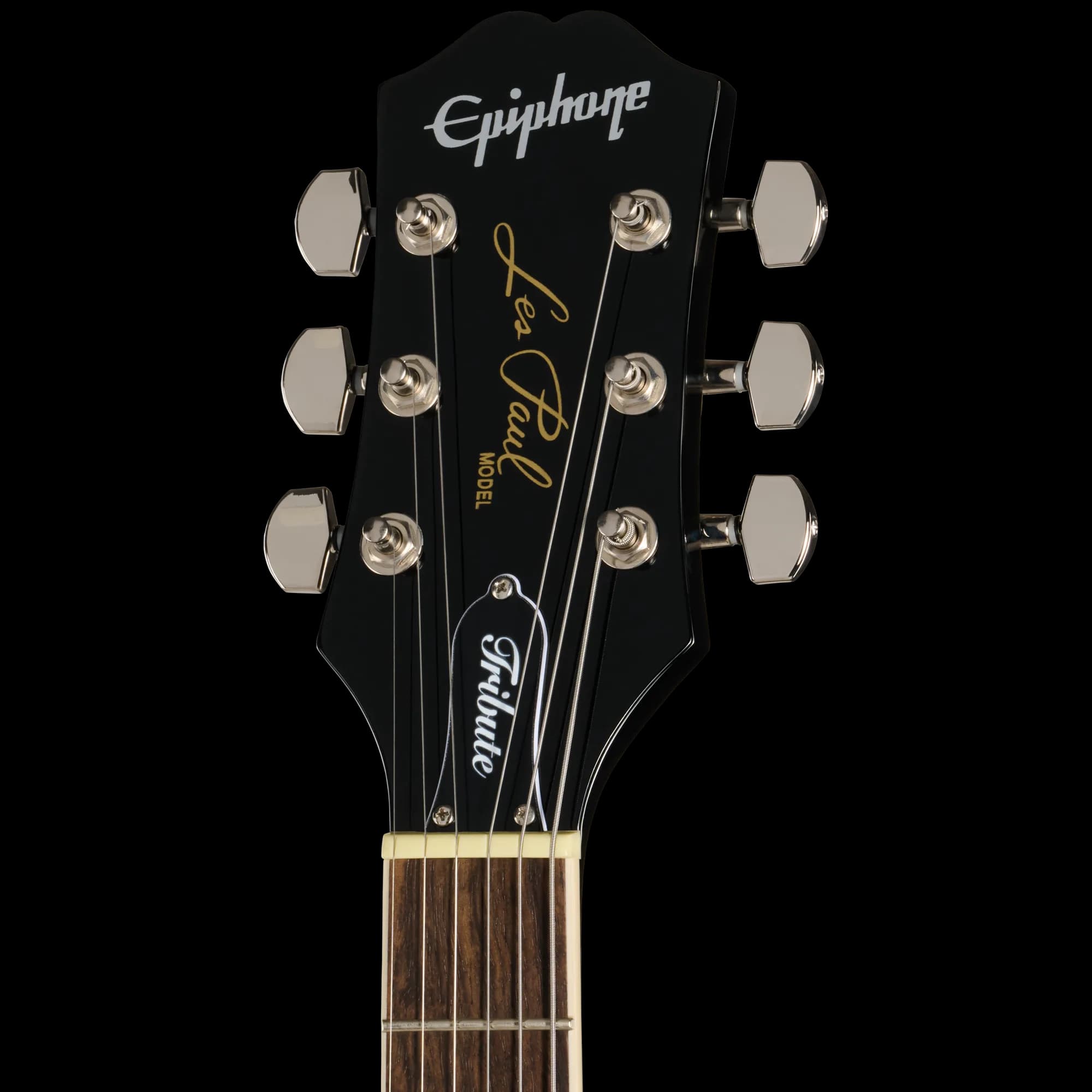 Epiphone Les Paul Tribute Plus, Left-Handed, Ebony Burst — photo 5