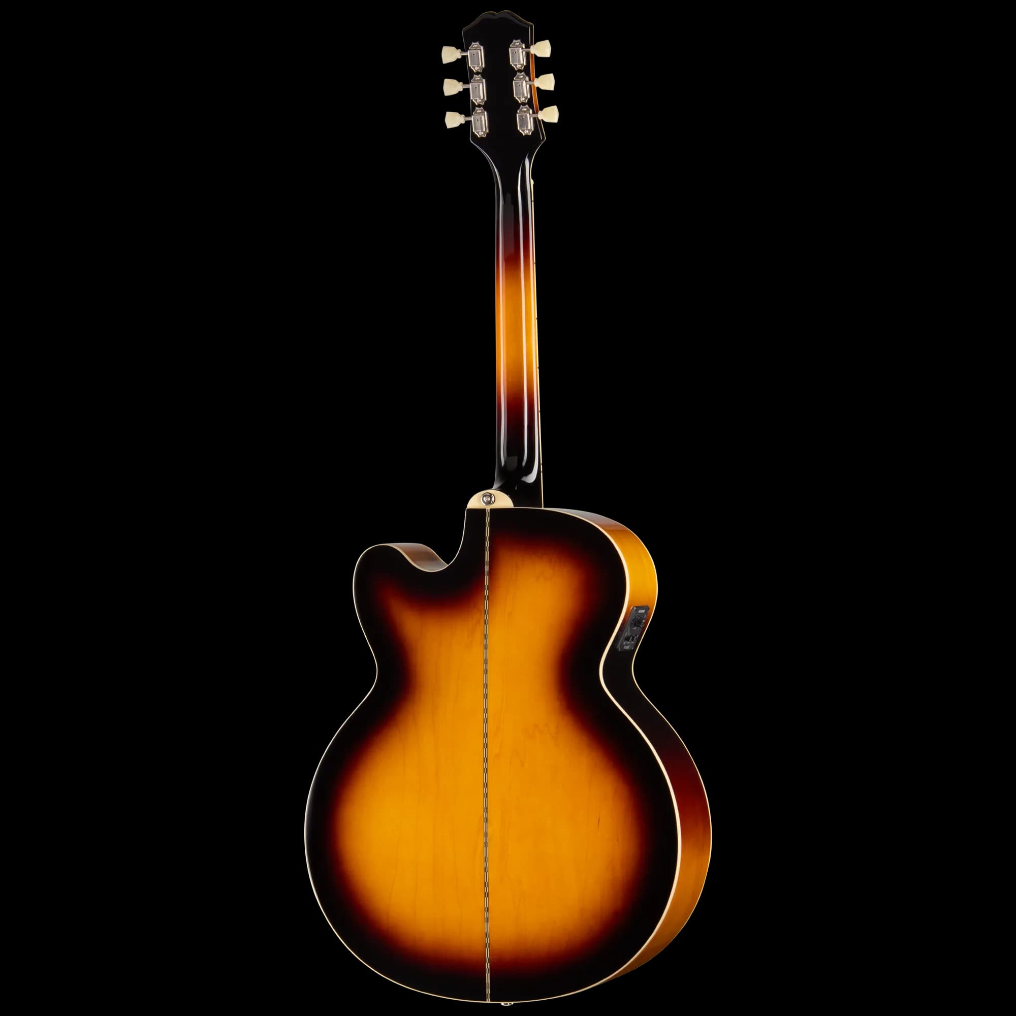 Epiphone J-200 Studio EC, Vintage Sunburst — photo 4