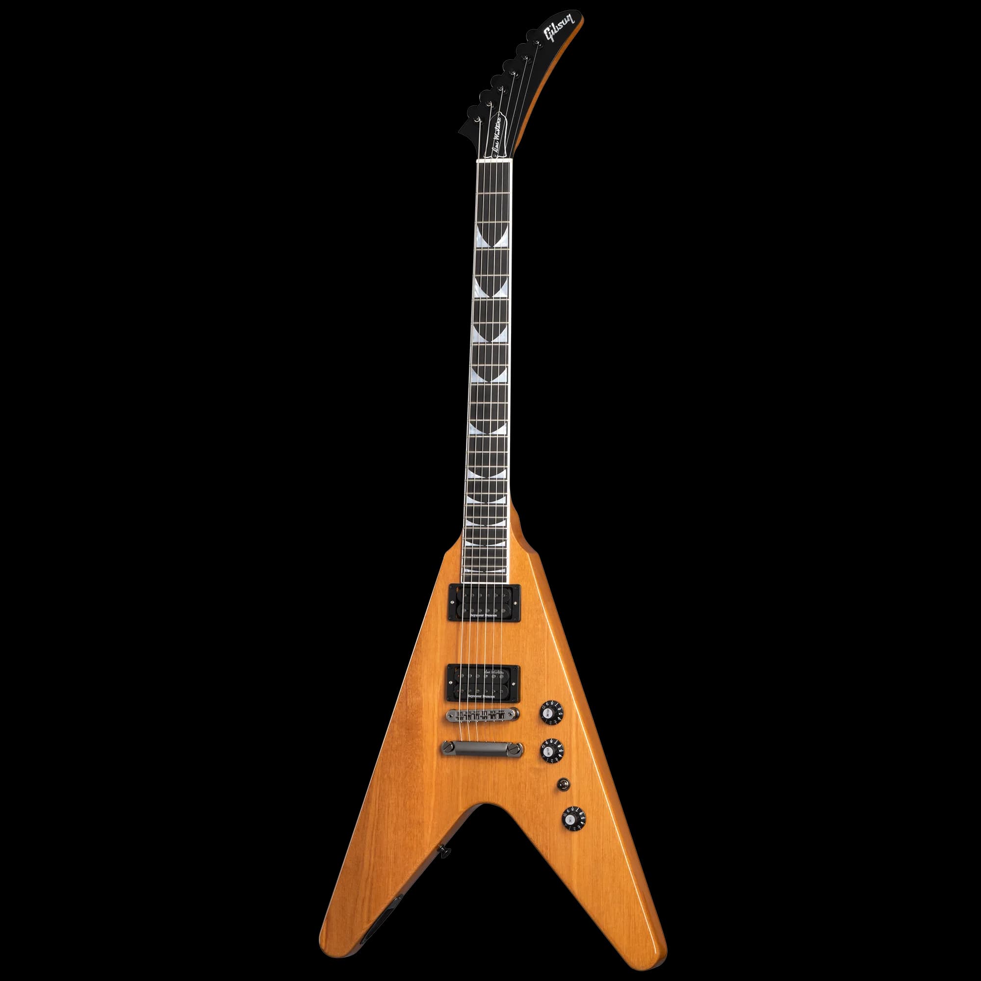Gibson Dave Mustaine Flying V EXP, Antique Natural — photo 3