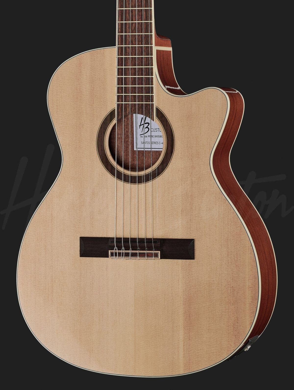 Harley Benton Santos Series C-40SCE NT — photo 3