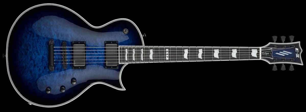 ESP E-II Eclipse Reindeer Blue