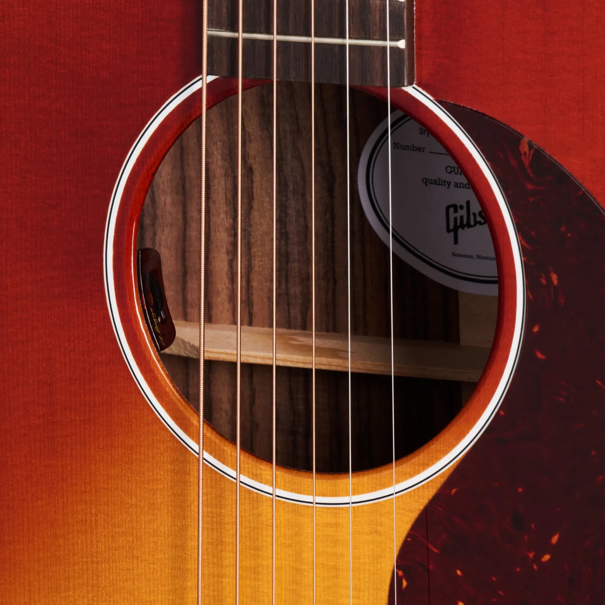 Gibson J-45 Studio Rosewood, Rosewood Burst — photo 7