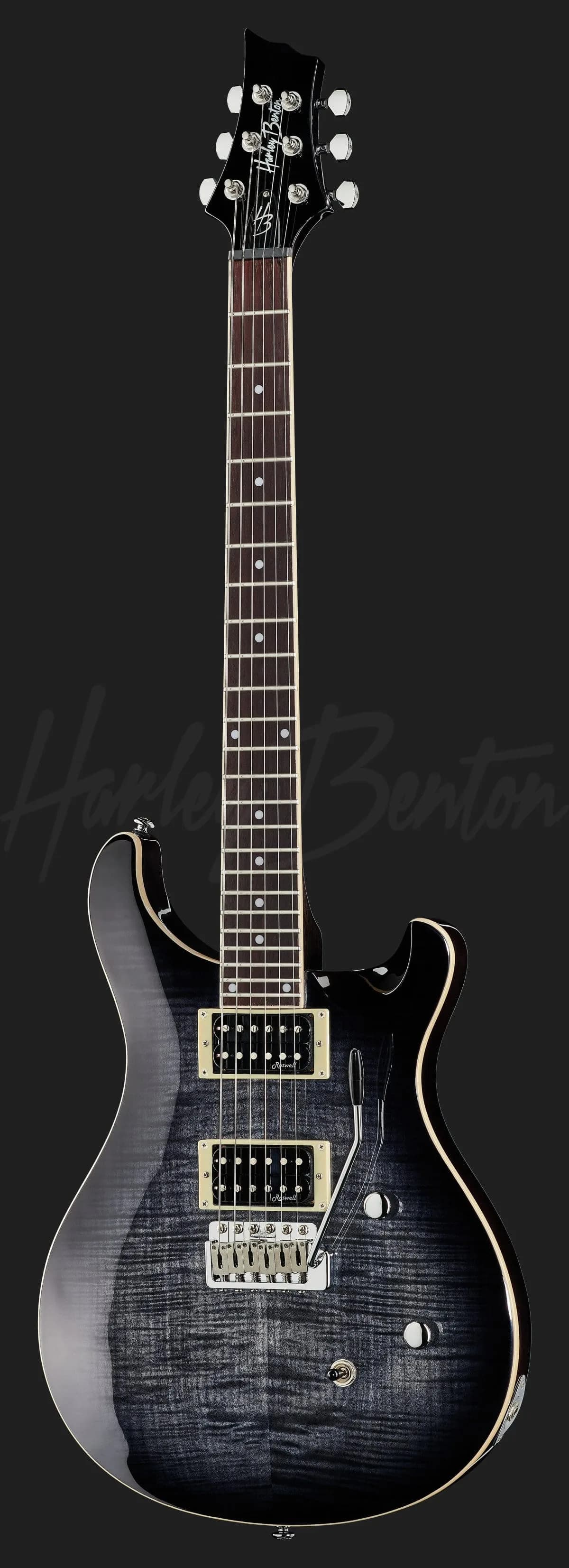 Harley Benton CST-24T Black Flame — photo 2